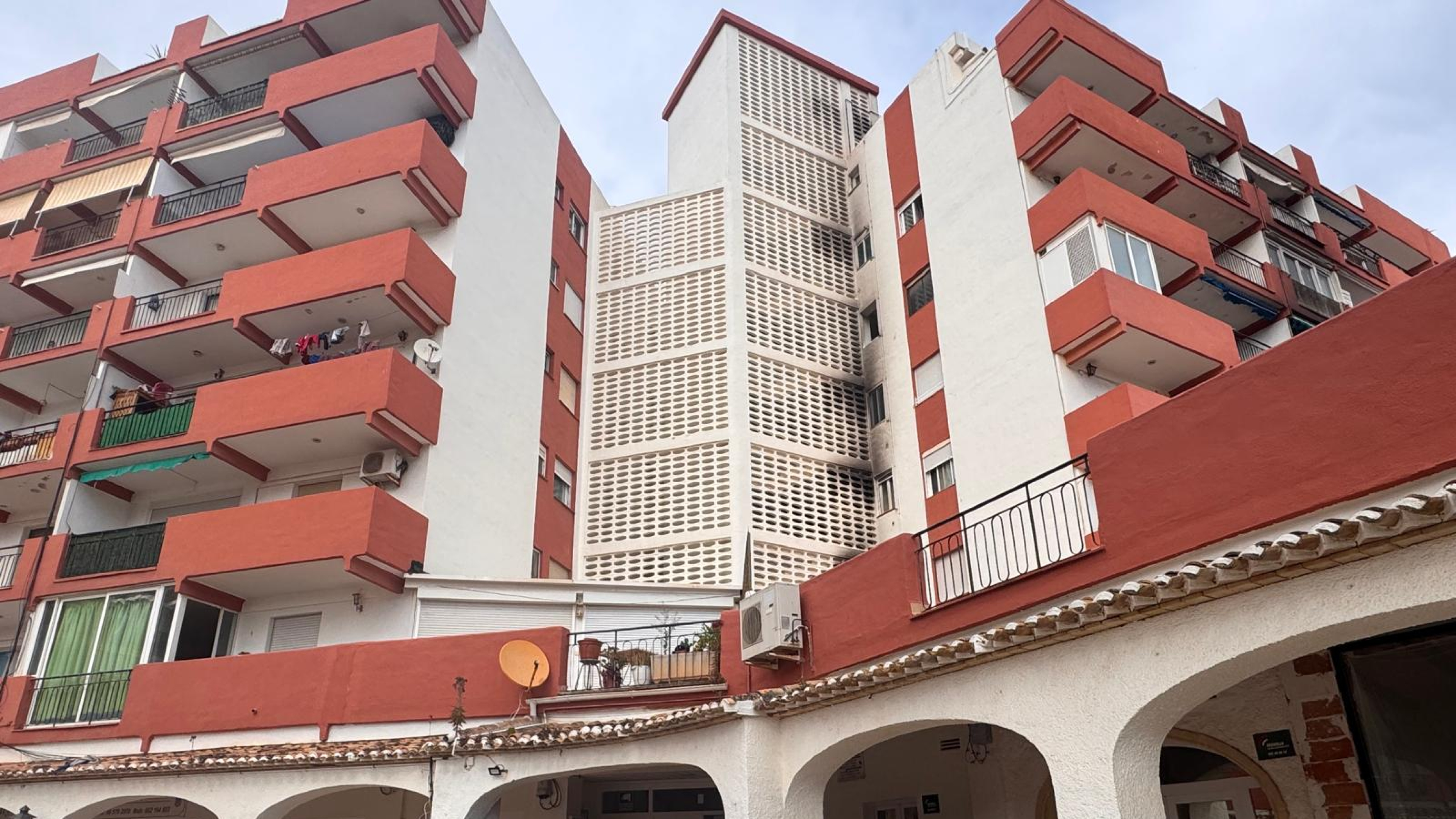 Los vecinos del edificio en llamas de Xàbia recuerdan a Gerson, el héroe que murió por salvarlos