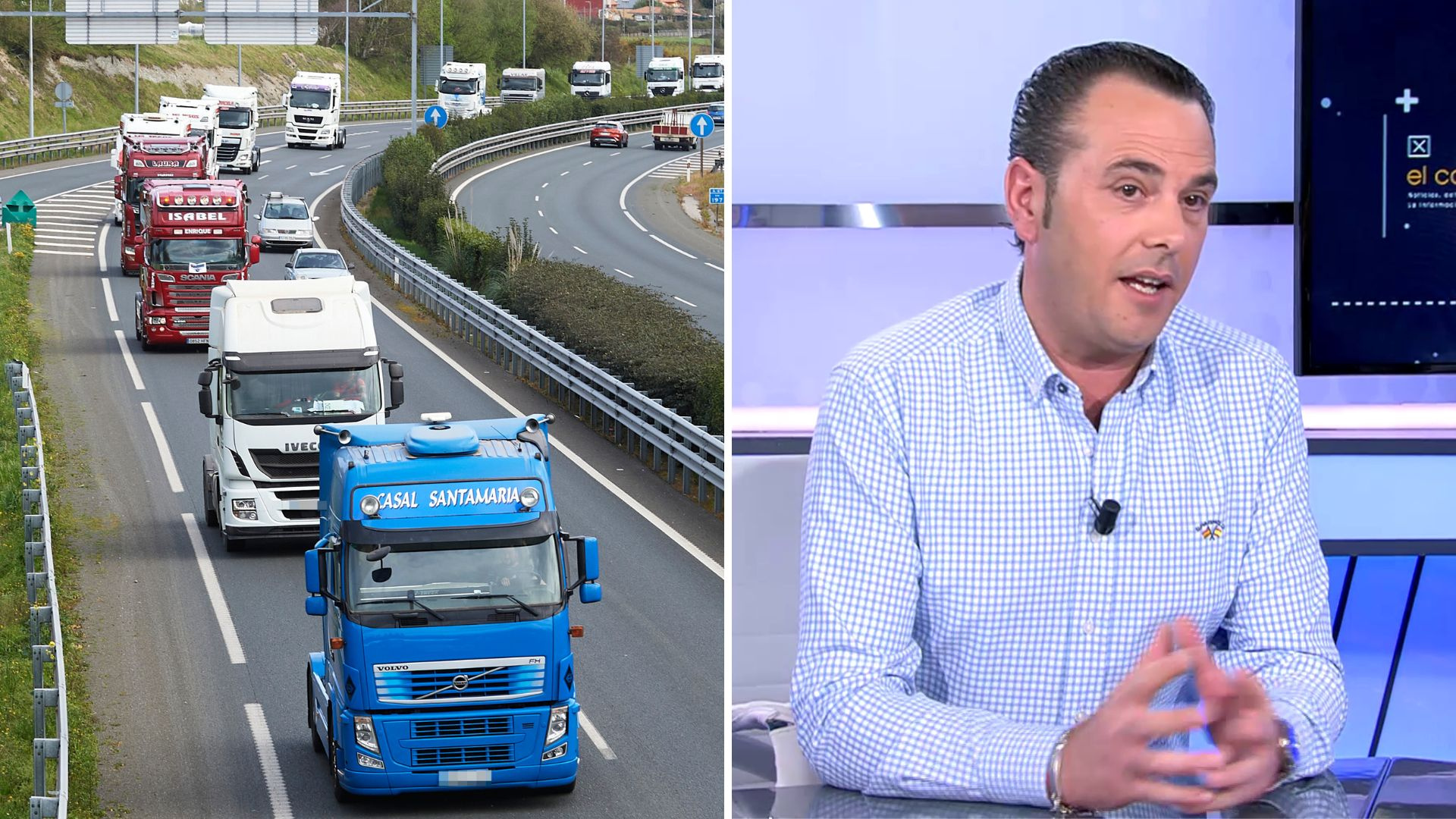 "Cada llenado del camión cuesta 400 euros más y hablamos de 1.600 euros extra al mes; los ciudadanos muy pronto empezarán a pagar los productos mucho más caros"