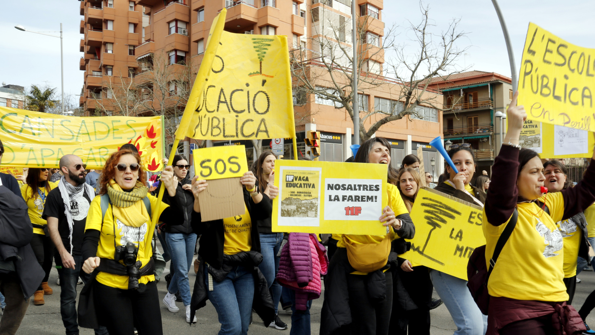 La educación catalana se asoma a nuevas huelgas por un acuerdo que los profesores tachan de “estafa”: 