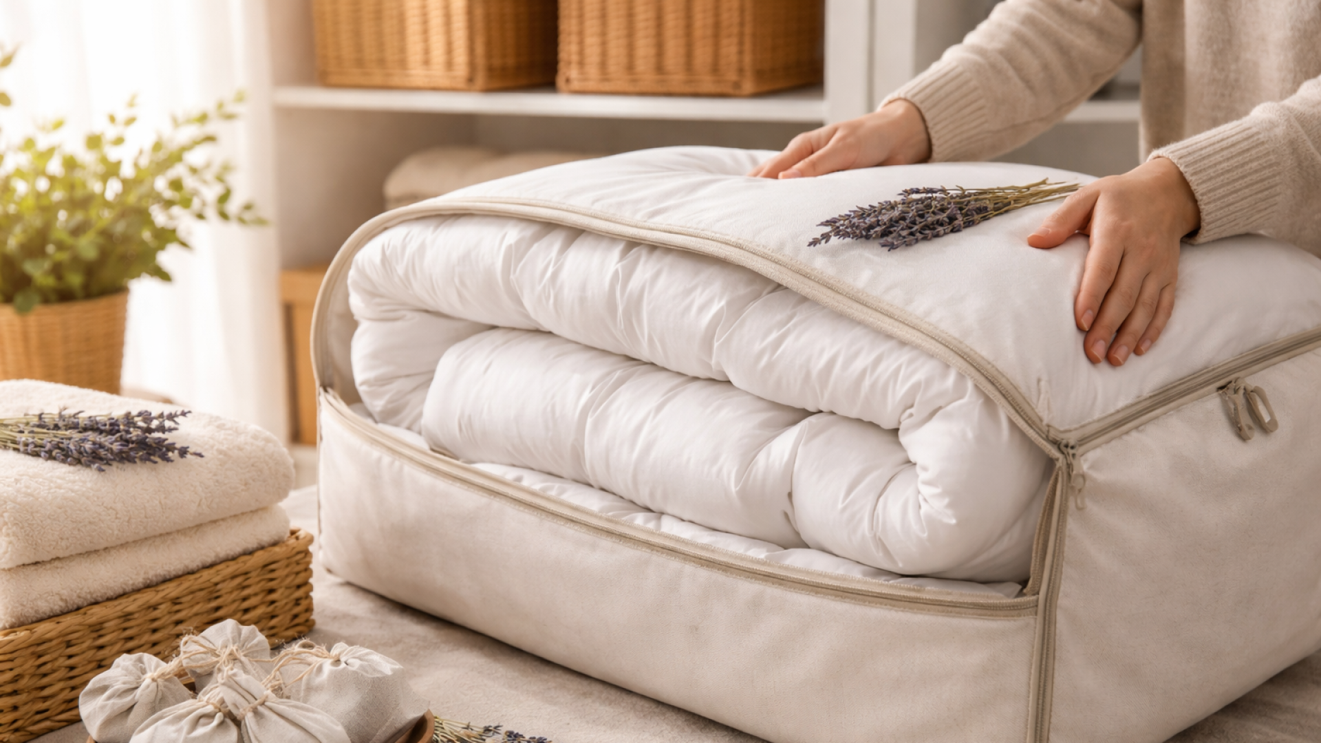 Cómo guardar el nórdico correctamente y mantenerlo en perfecto estado hasta el próximo invierno