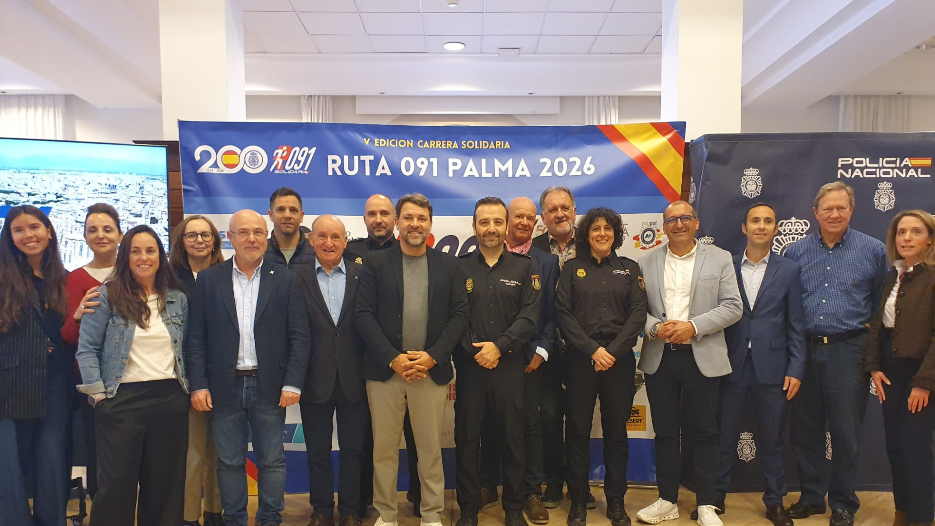 La V Carrera solidaria Ruta 091 ayuda a la Fundació Miquel Jaume del Palma Futsal