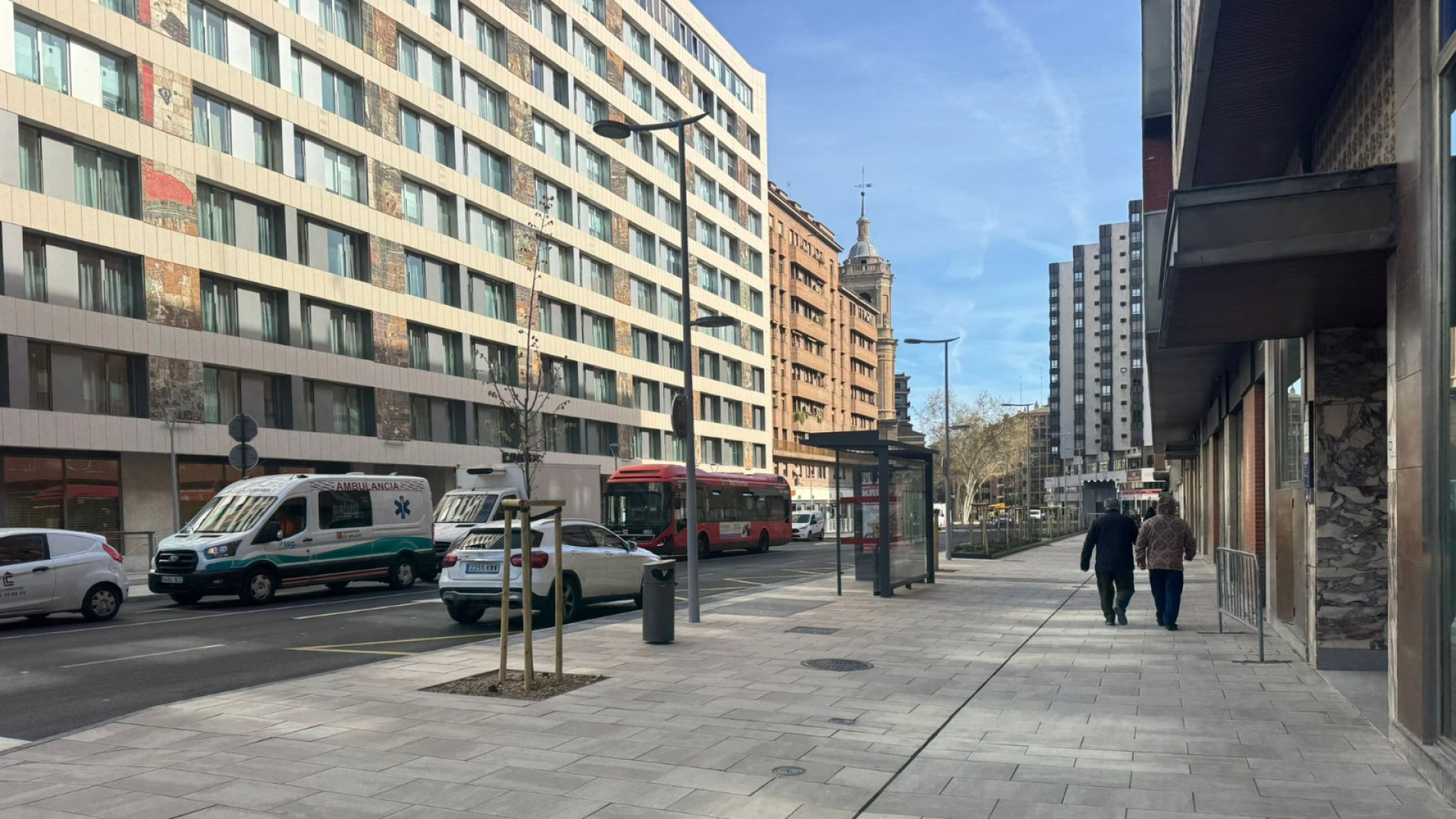 Zaragoza estrena la nueva avenida César Augusto y ya planea su reforma integral hasta la Puerta del Carmen