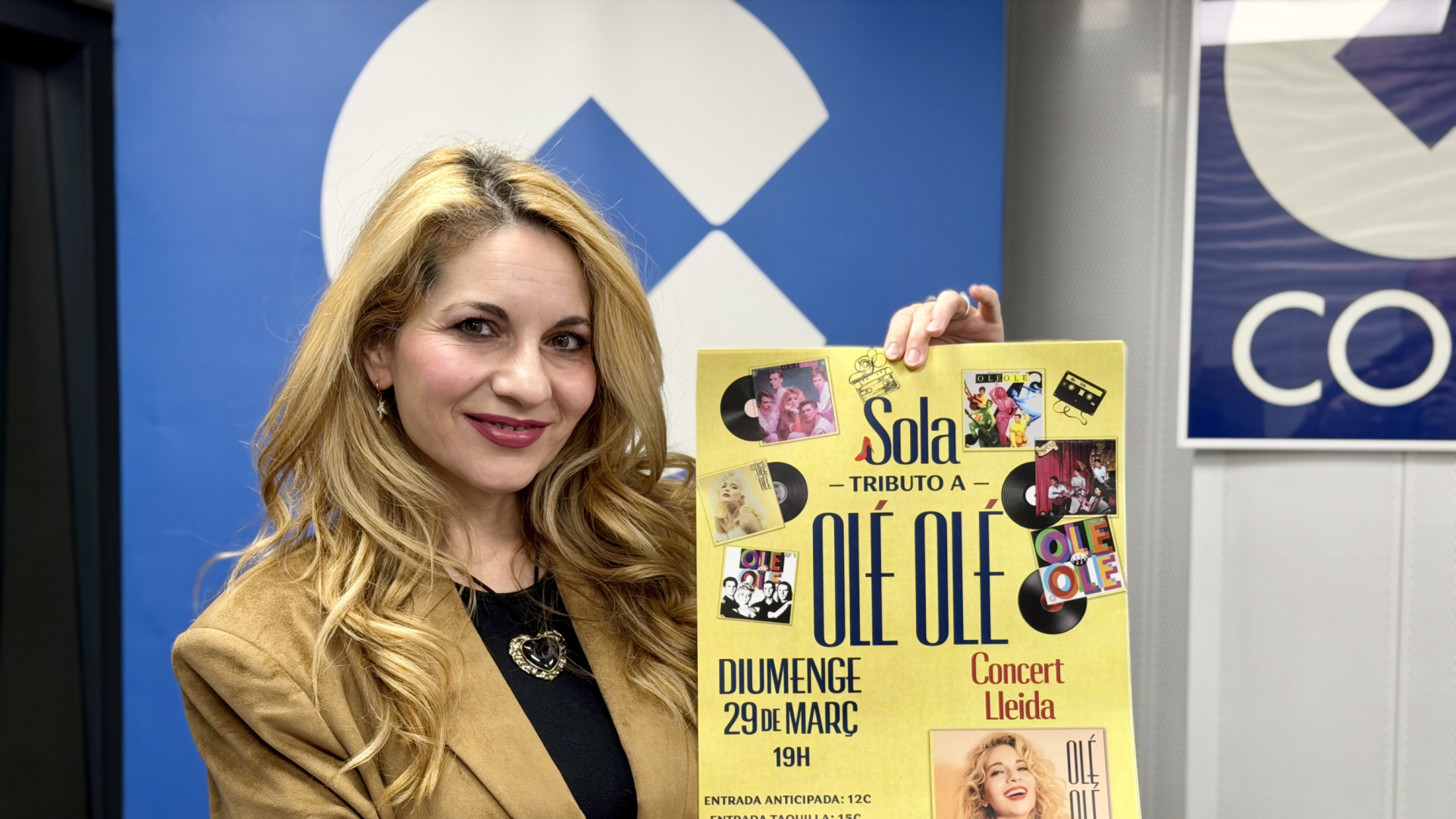 Mireia Falcó compleix el seu somni i reviu l'essència d'Olé Olé amb el tribut 'Sola'