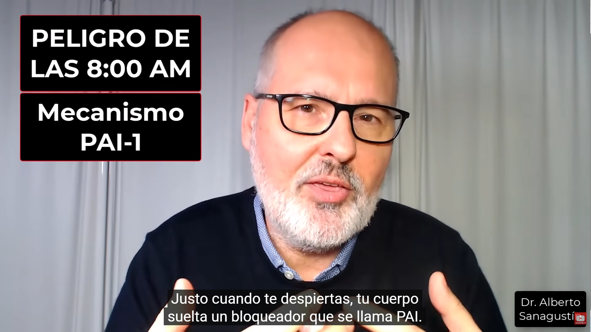 Alberto Sanagustín, médico: “Un vaso de agua a temperatura ambiente junto a la cama es un seguro de vida para activar la circulación”