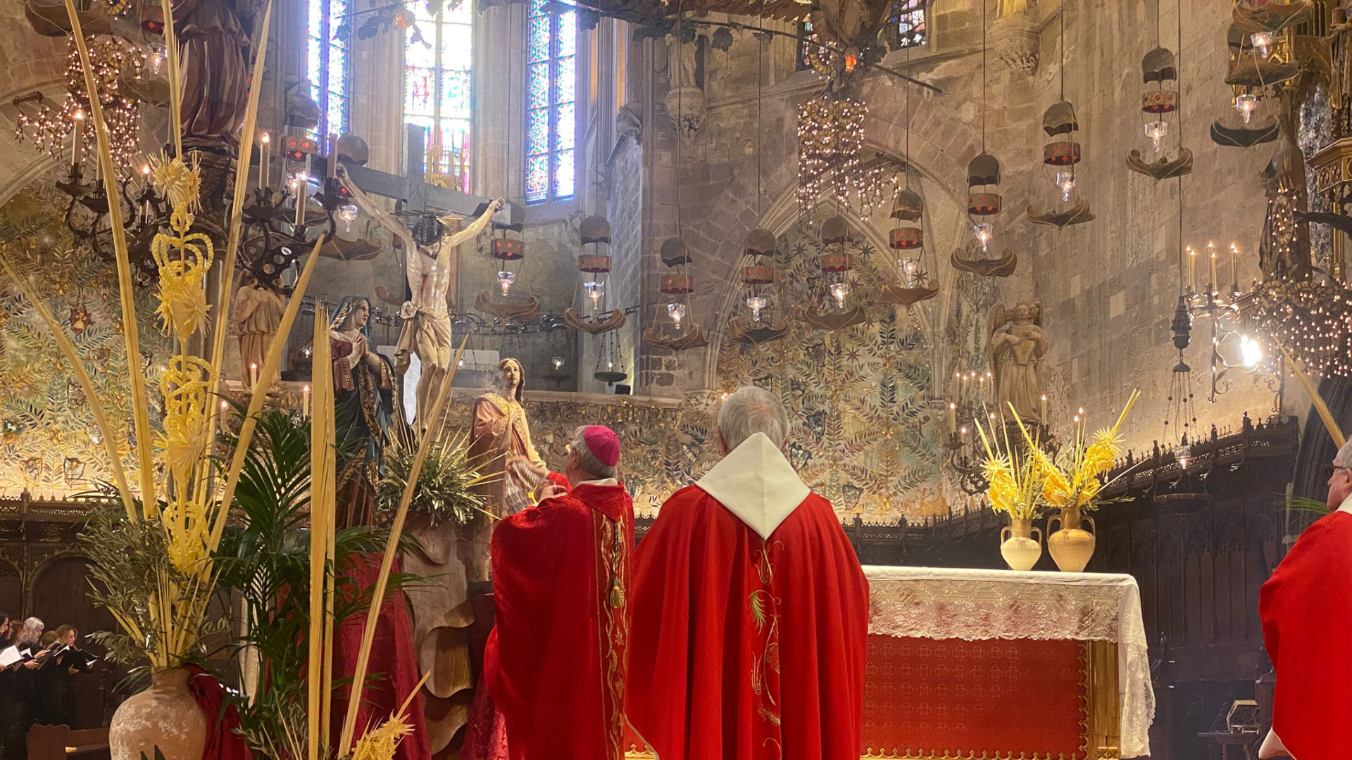 Domingo de Ramos en Mallorca: El obispo Taltavull clama contra las 