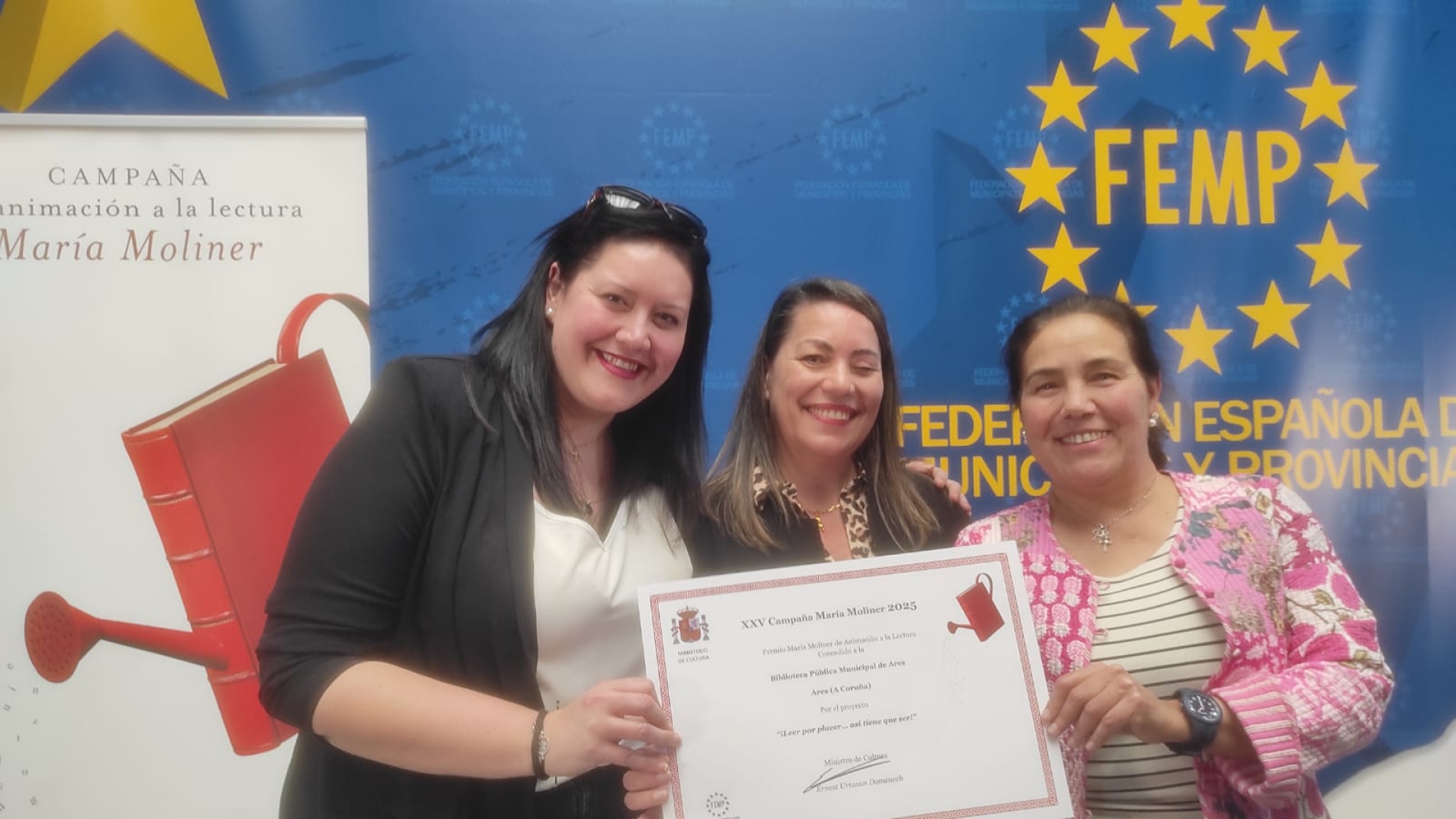 El secreto que anima a los aresanos a leer está dentro de la biblioteca que acaba de ganar un nuevo premio María Moliner