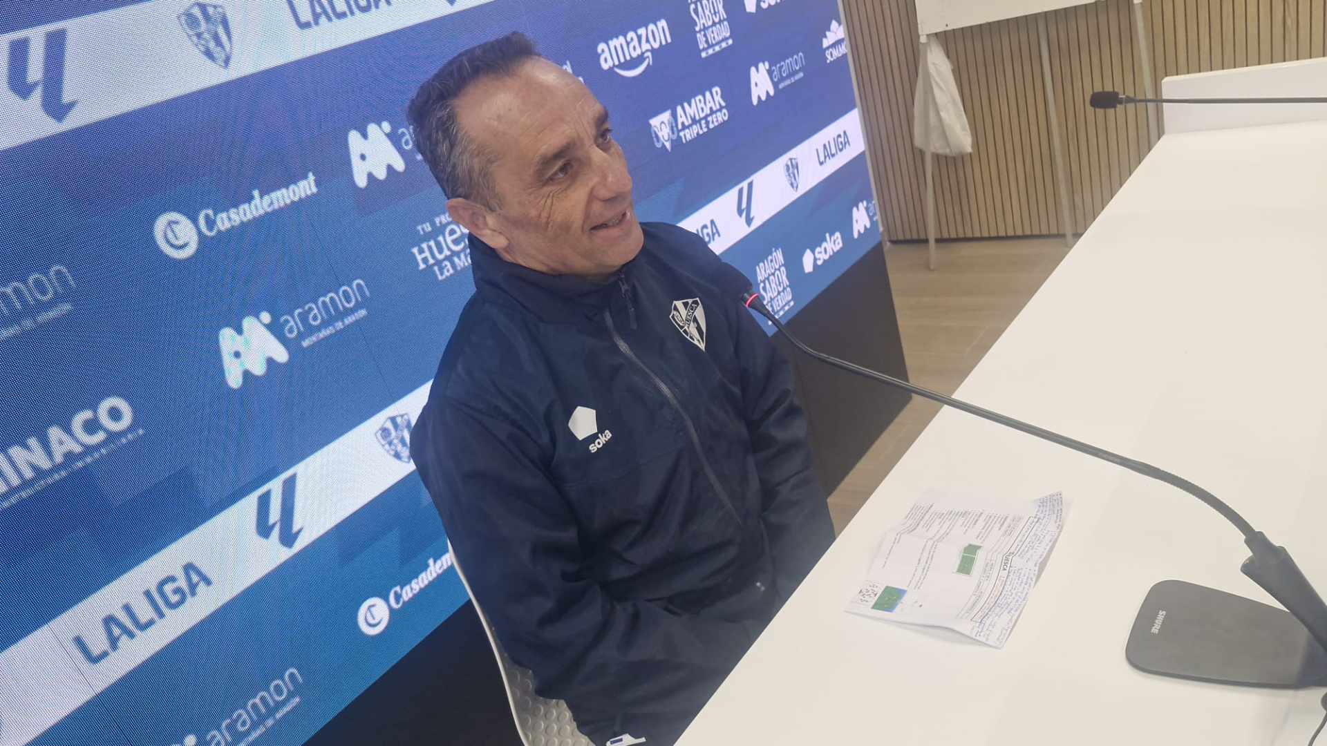 José Luis Oltra señala el estado de ánimo como el gran problema del Huesca