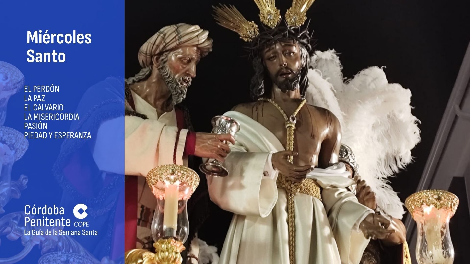 Miércoles Santo en Córdoba: seis hermandades entre el casco histórico y los barrios marcan una de las jornadas más completas