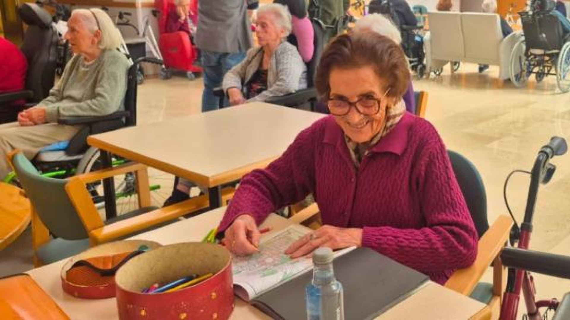 La residencia Sagrada Familia de Huesca estrena su primera unidad de convivencia: 