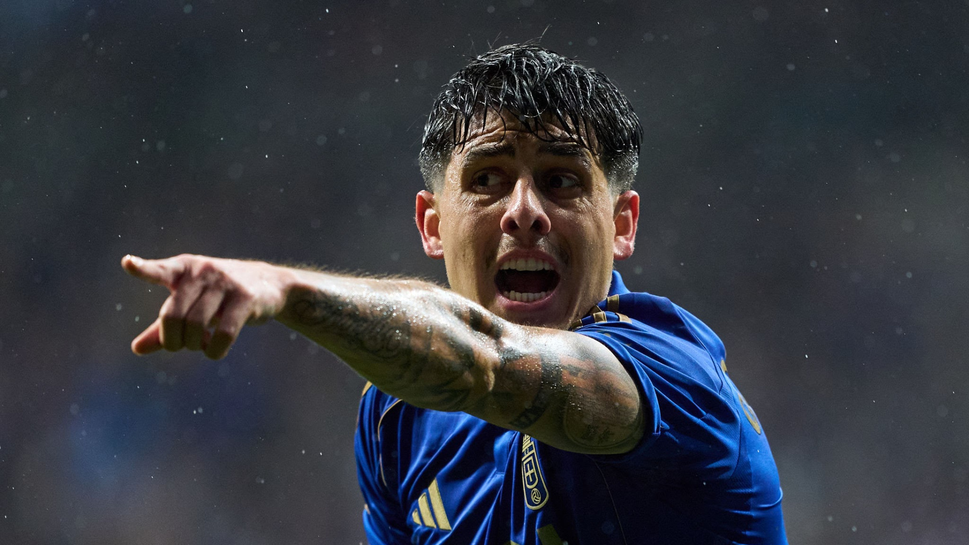 Santiago Colombatto habla sobre su futuro: "Pase lo que pase me gustaría quedarme en el Real Oviedo"