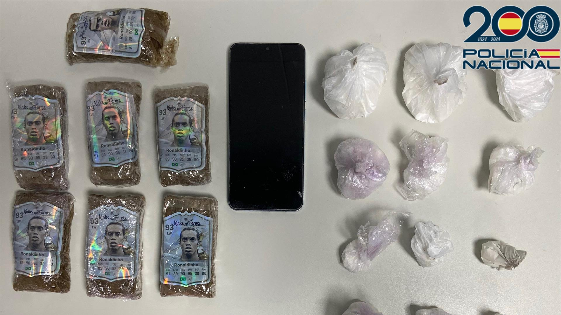 Detenido en Vigo tras huir de la Policía con más de 900 gramos de cocaína y hachís