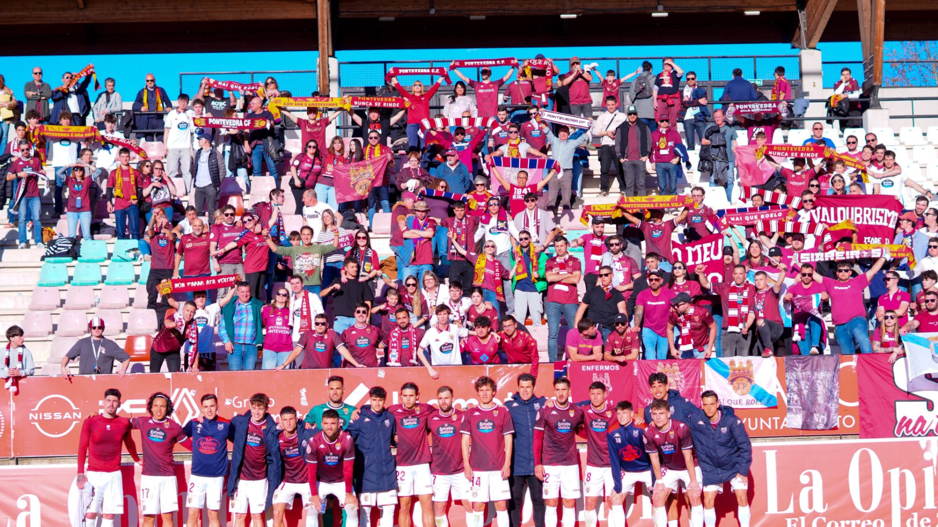 Rubén Domínguez apela a la confianza para que el Pontevedra resurja ante el Barakaldo