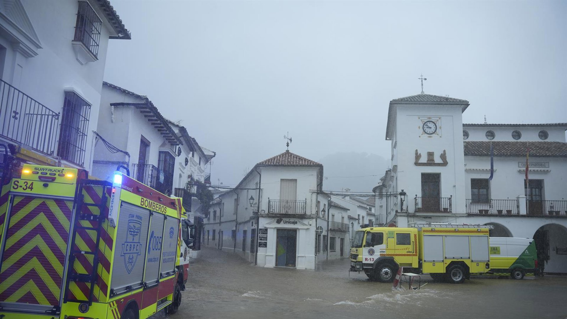 Grazalema estudia implementar un plan para actuar con anticipación tras el episodio de borrascas