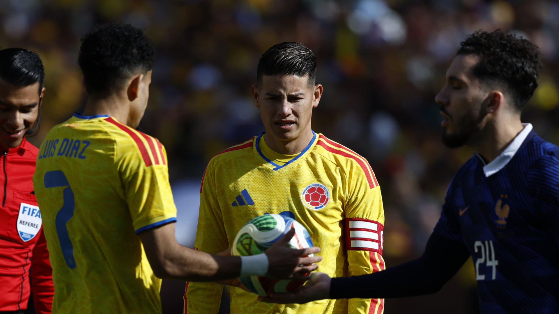 James Rodríguez, hospitalizado en Estados Unidos