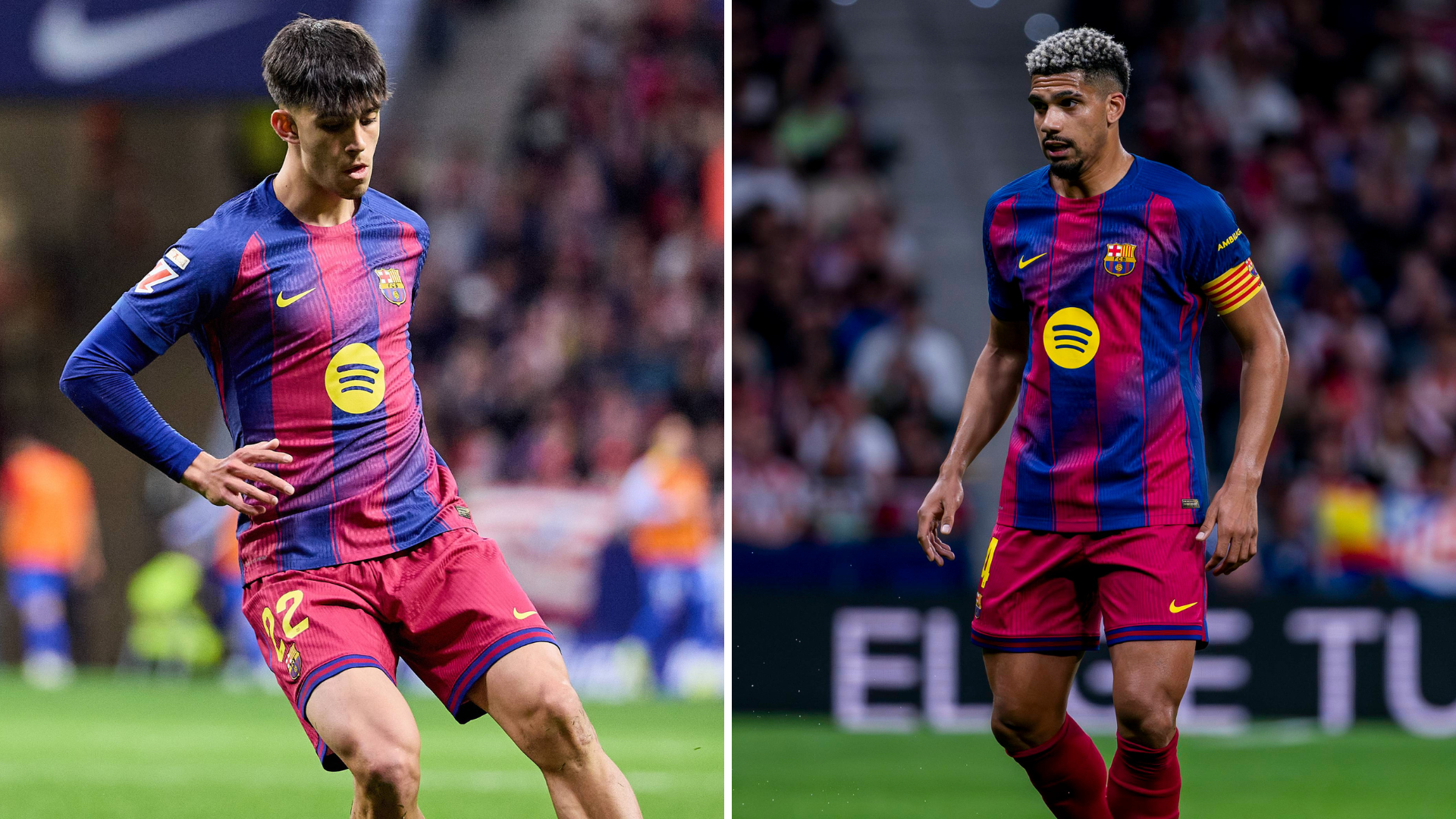 Marc Bernal apunta al partido de vuelta de la Liga de Campeones contra el Atlético; Araujo, sin lesión