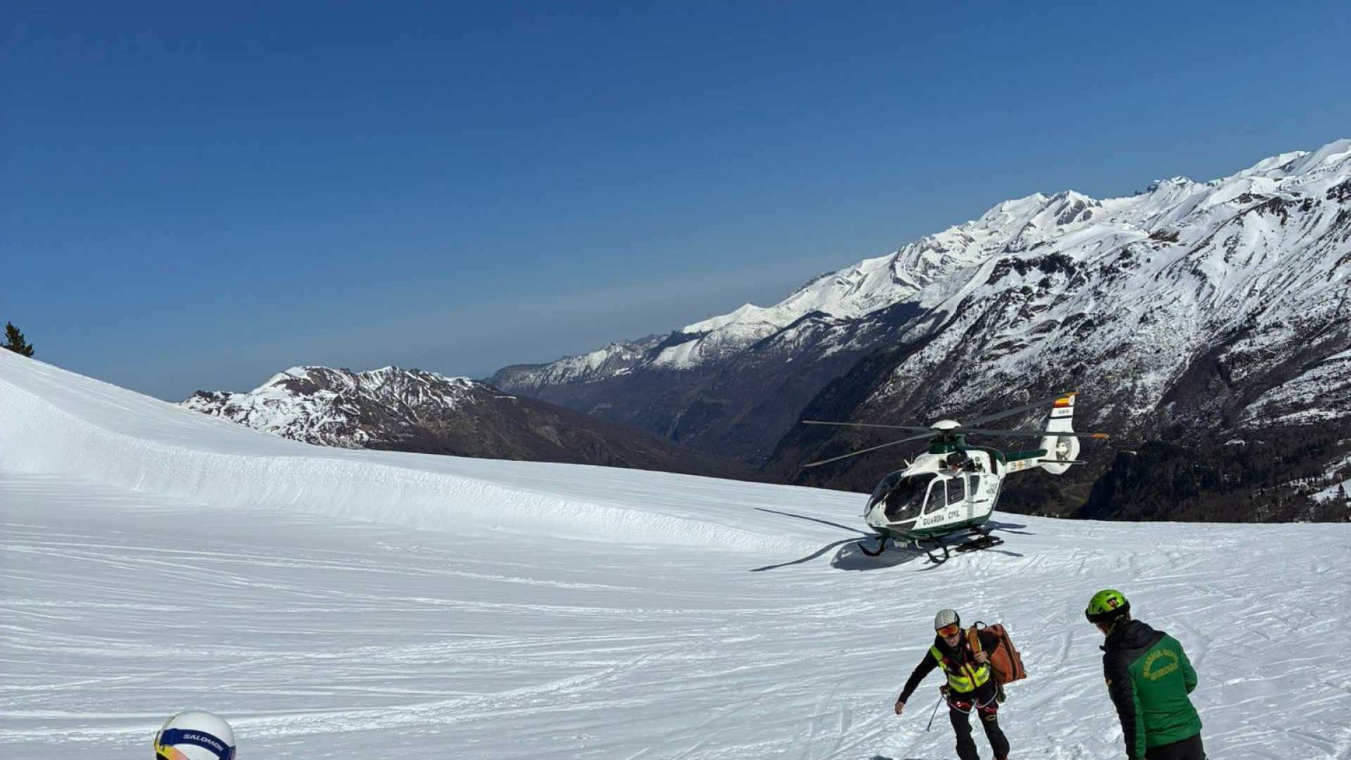La Guardia Civil de Montaña realiza once rescates en el Pirineo Aragonés durante la Semana Santa