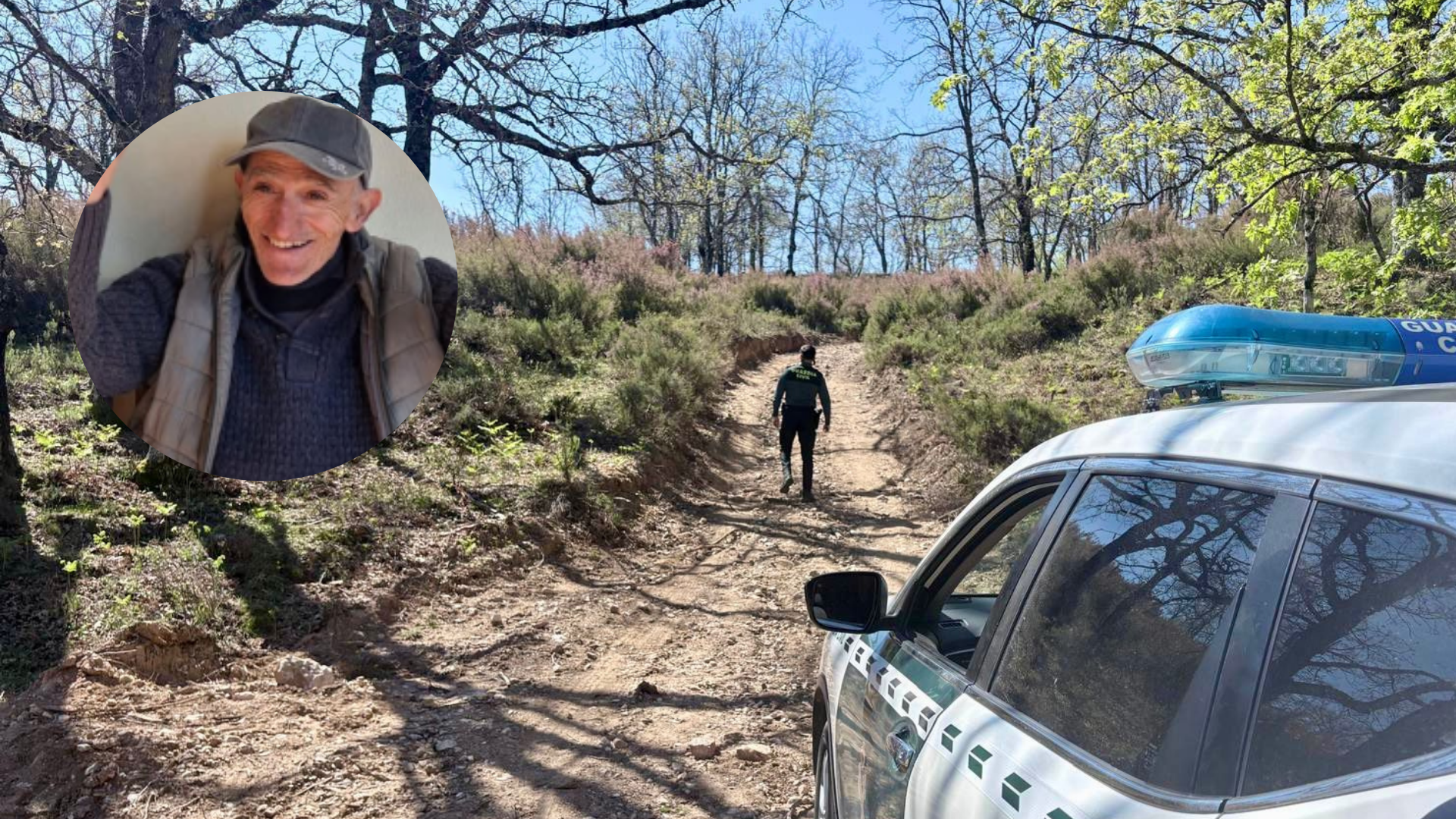 La Guardia Civil refuerza con unidades especiales la búsqueda del desaparecido en Jarandilla de la Vera