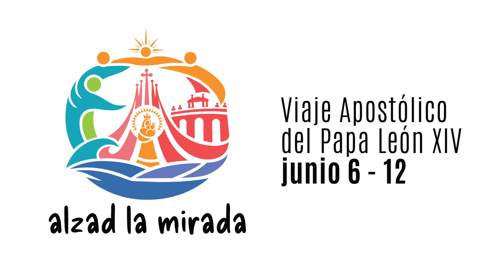 "Alzad la mirada", lema oficial del viaje de León XIV: la organización presenta el logo y los detalles de una visita que recorrerá Madrid, Barcelona y Canarias