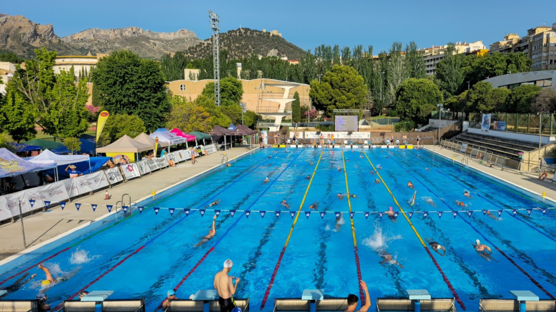 Jaén adelanta la apertura de la piscina de La Salobreja para auxiliar a los clubes de natación