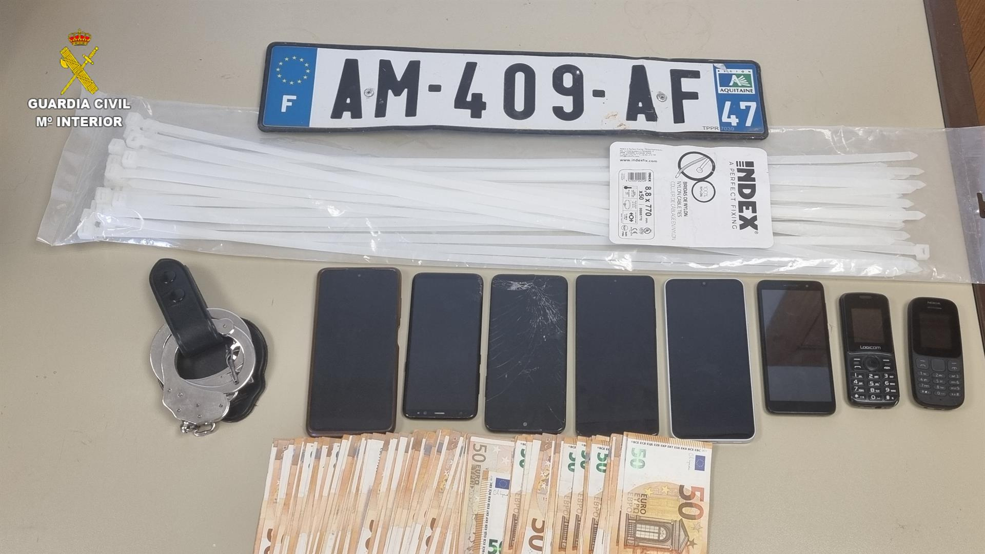 Así opera la banda del 'Policía Full': asaltan a un camionero y roban un millón de euros en bolsos de lujo