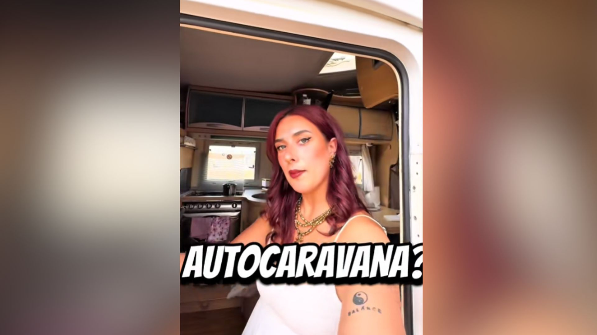 Miriam (23 años), vive en una autocaravana: "He gastado 519,78 euros el primer mes viviendo dos personas"