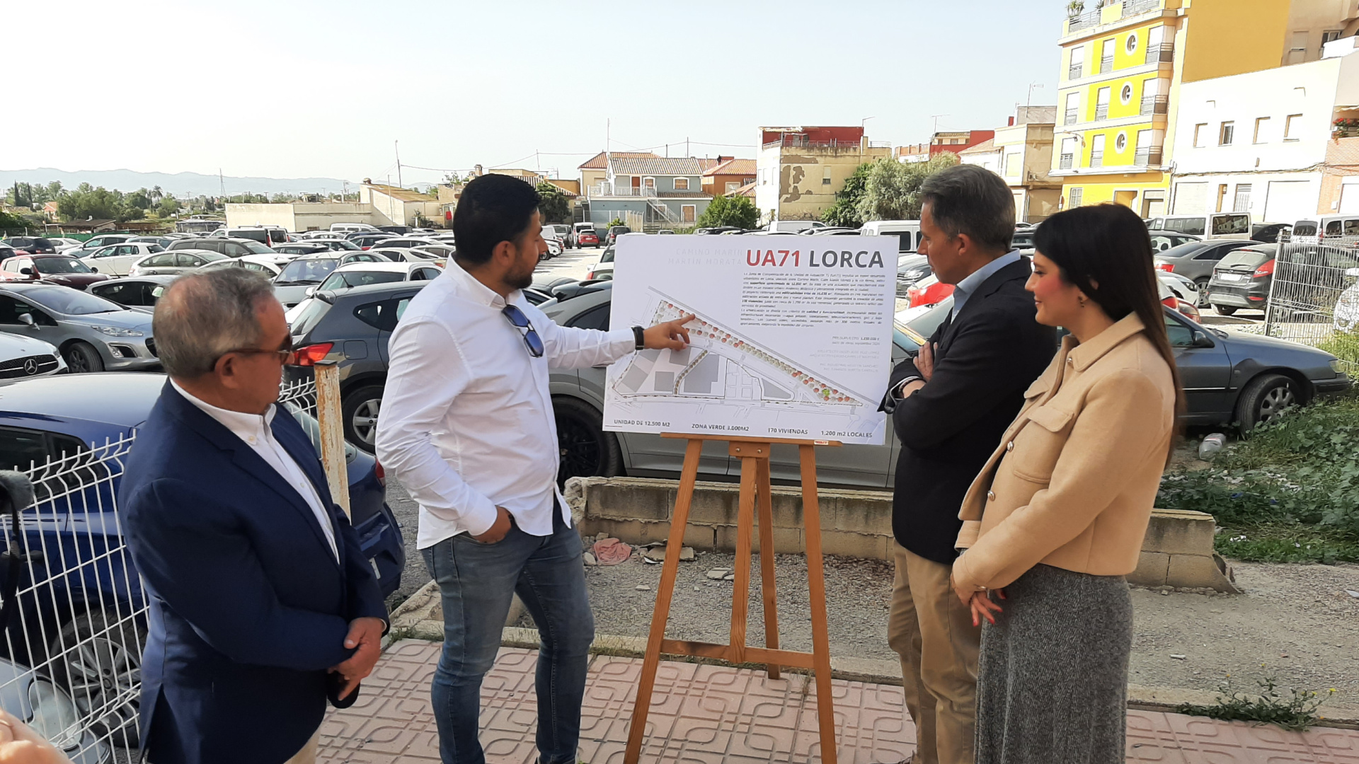 Lorca sumará 170 nuevas viviendas y un gran pulmón verde que se integrará en la futura Alameda Central