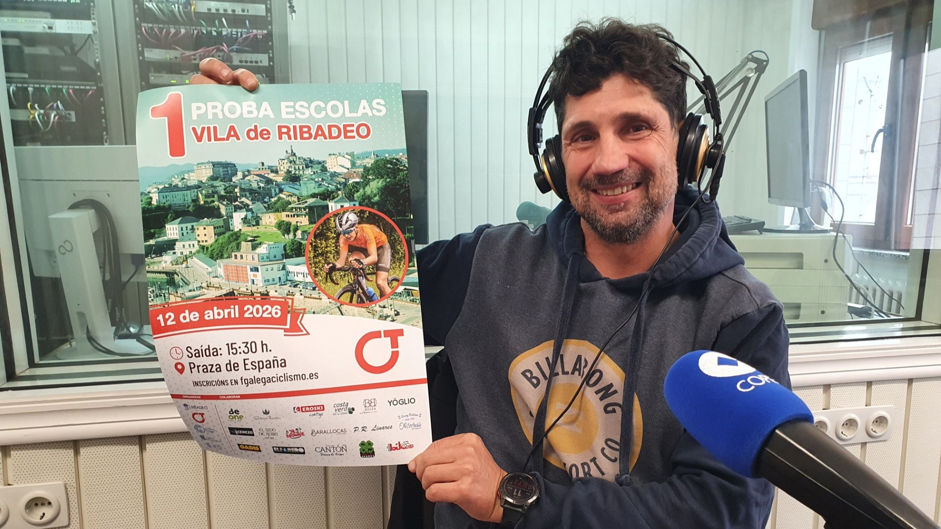 Ribadeo (Lugo) estrena su primera gran prueba ciclista para niños y recupera un circuito mítico