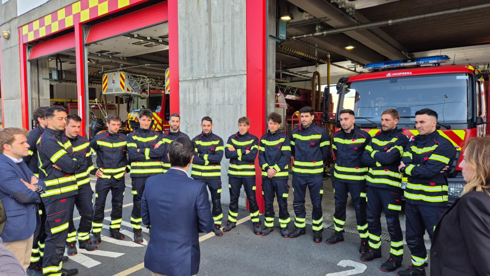 Ferrol refuerza su parque de bomberos con 13 nuevas incorporaciones y alcanza los 50 efectivos