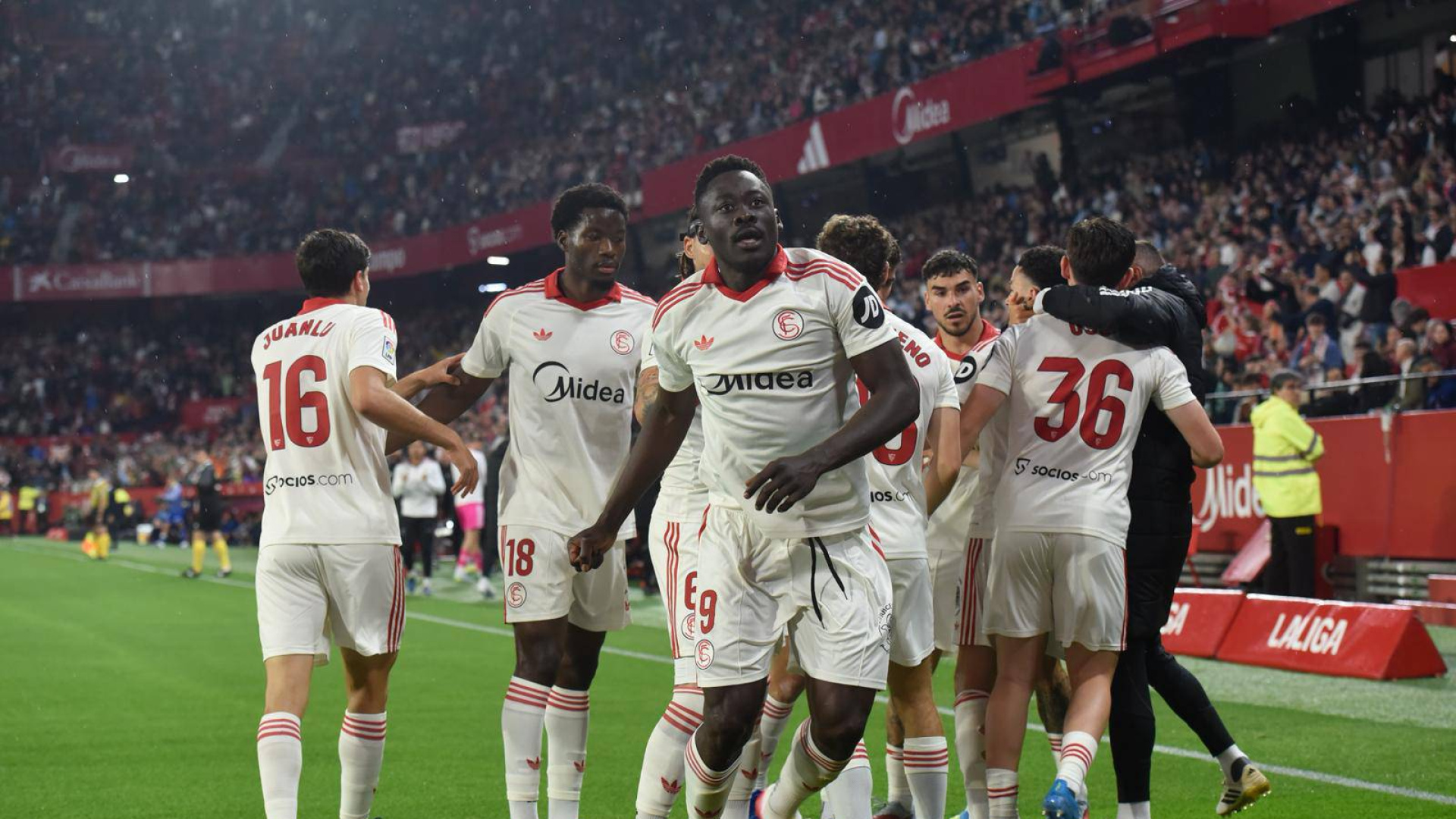 Así ha sonado el triunfo del Sevilla ante el Atlético de Madrid
