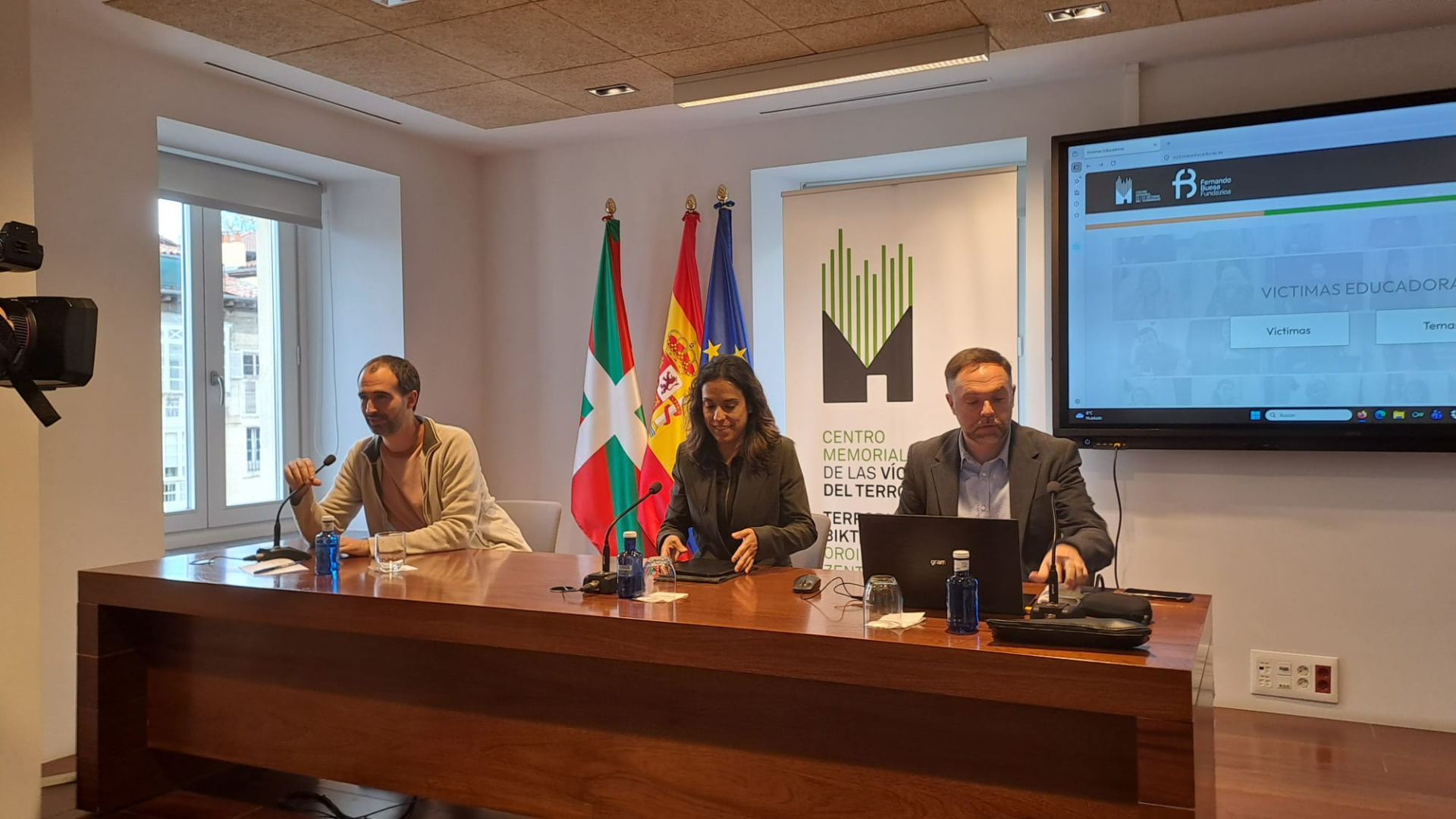 Nace ‘Víctimas Educadoras’, la web para que el terrorismo no se olvide en las aulas: 