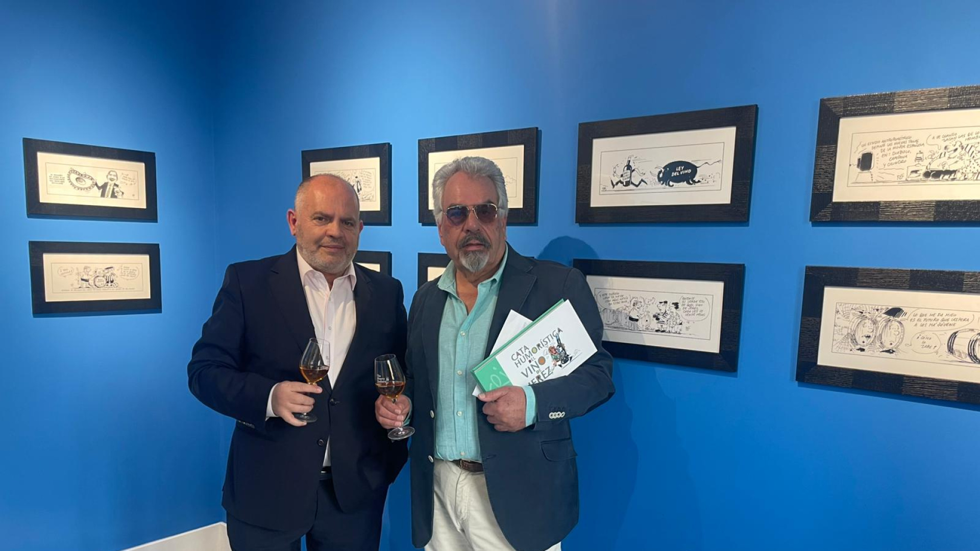 Cuatro décadas de humor periodístico en el Palacio San Dionisio: ésta es la exposición de 'La tira de Peri' que ya puedes visitar en Jerez