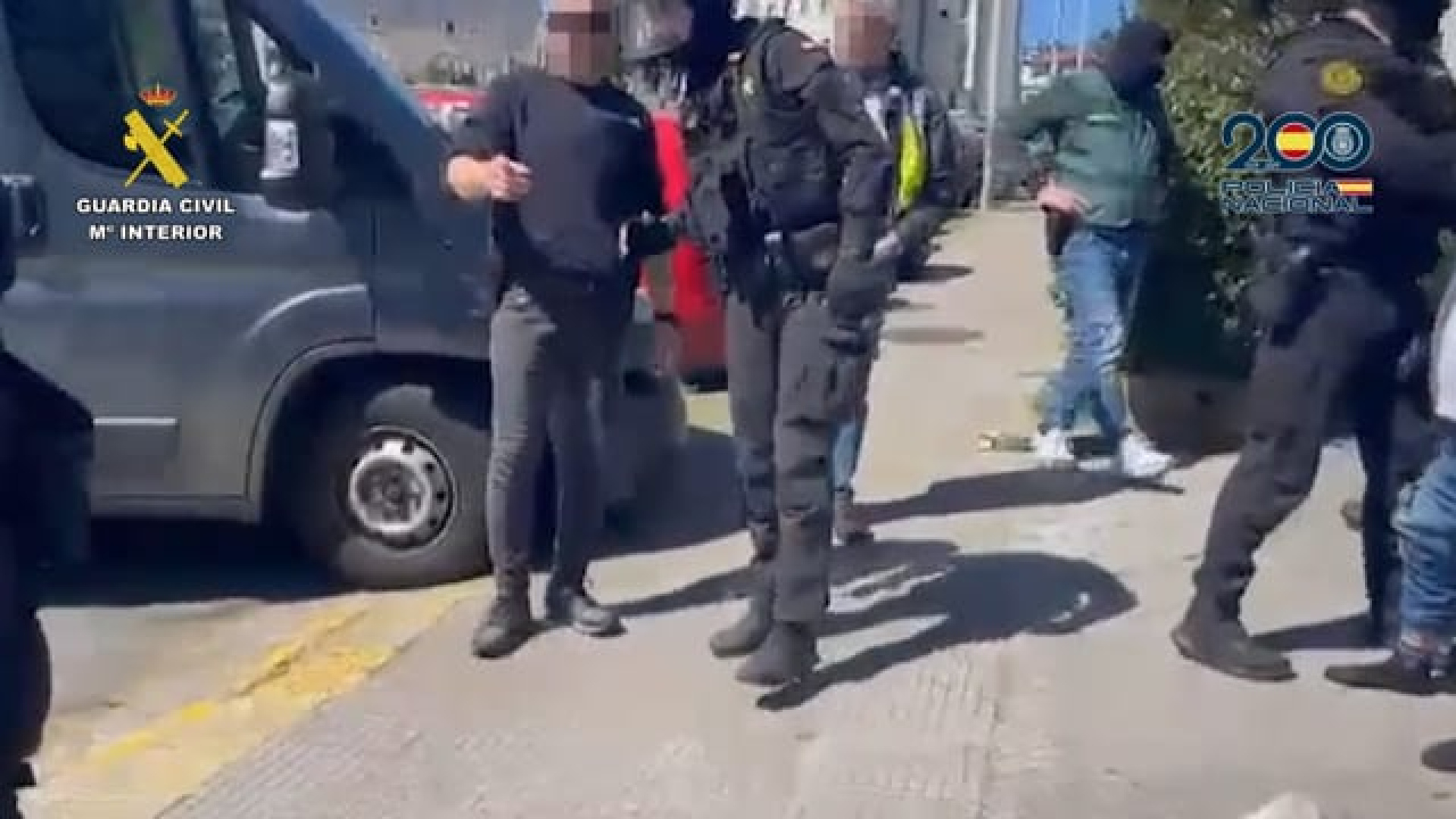 Desarticulado un grupo criminal cuando iba a atracar un banco en Vigo