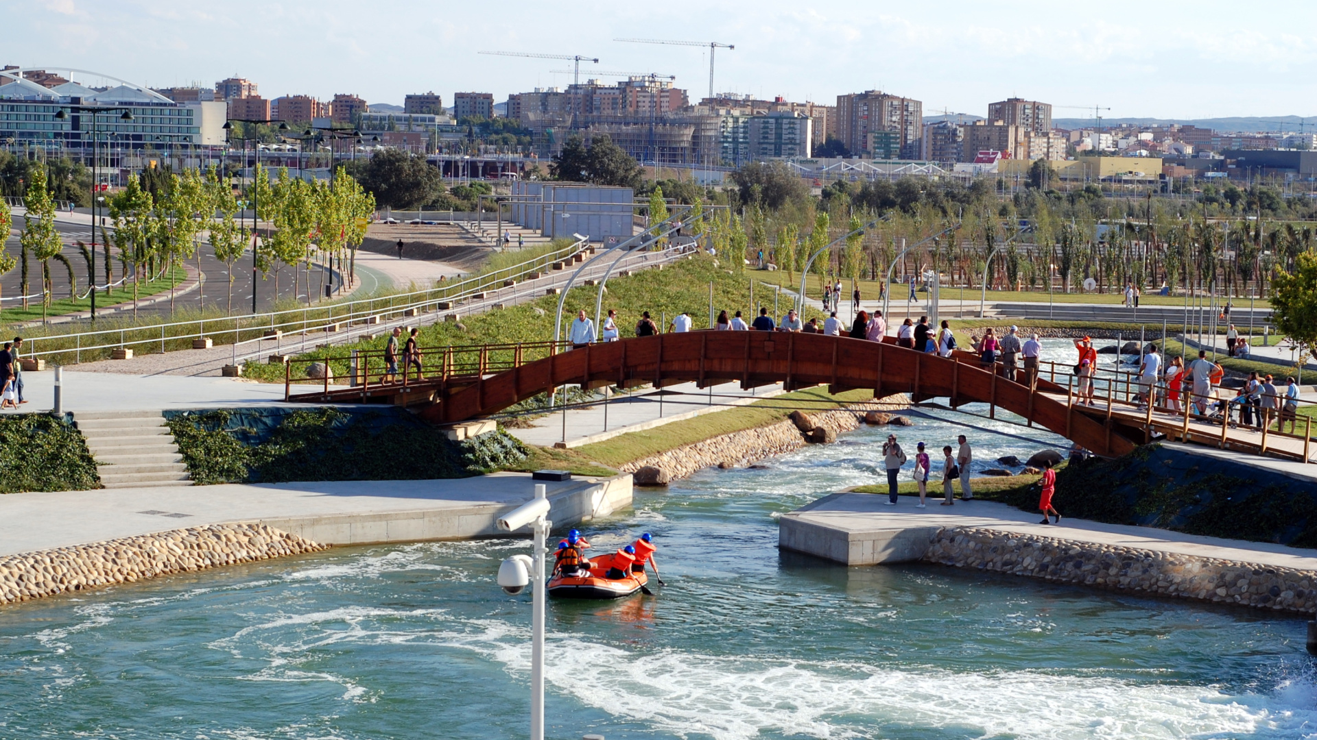 Zaragoza resucita su ‘joya olímpica’: el Canal de Aguas Bravas reabre este verano tras años de abandono