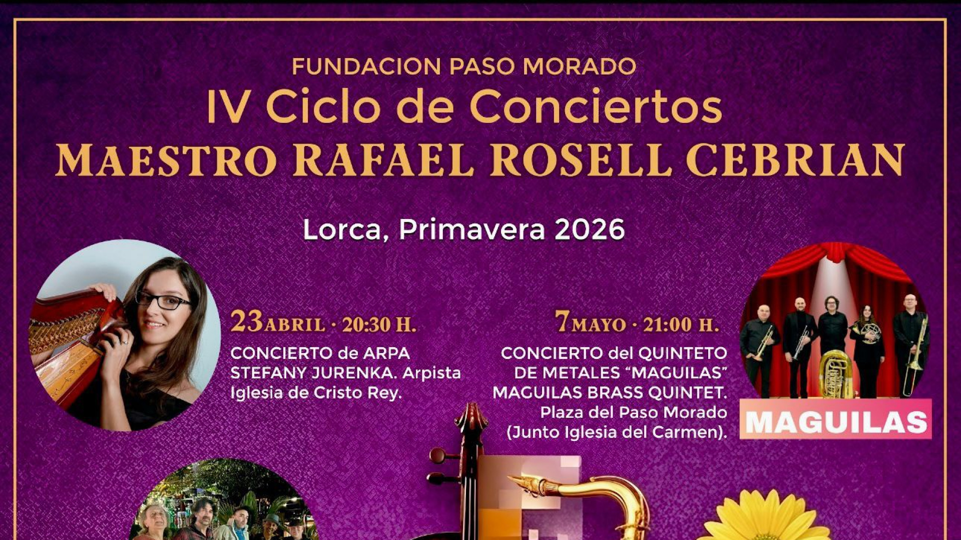 El Paso Morado llena de música Lorca con su nuevo ciclo de conciertos gratuitos