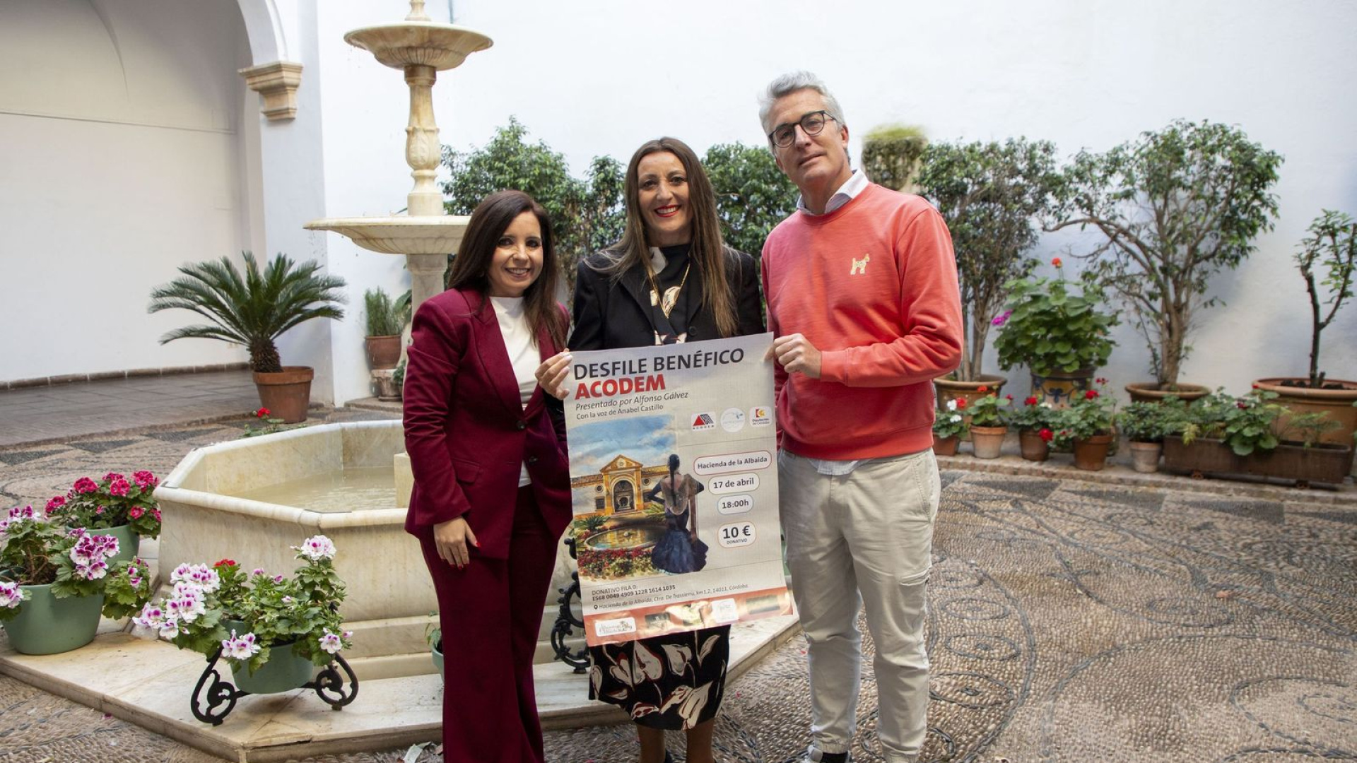 La moda flamenca se viste de solidaridad en Córdoba para ayudar a los pacientes con esclerosis múltiple