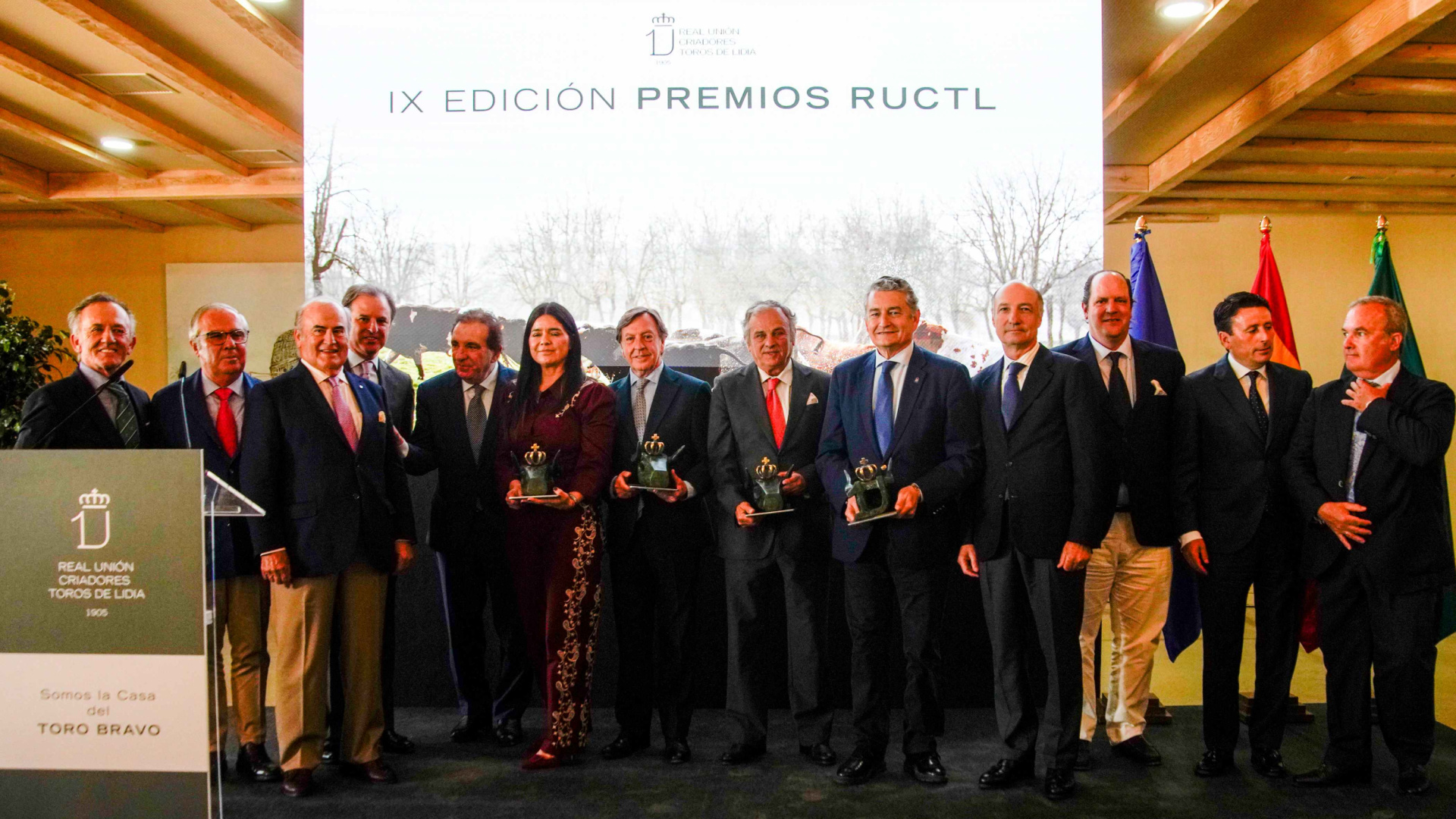 Curro Vázquez y la familia Murube, protagonistas de los premios de la RUCTL