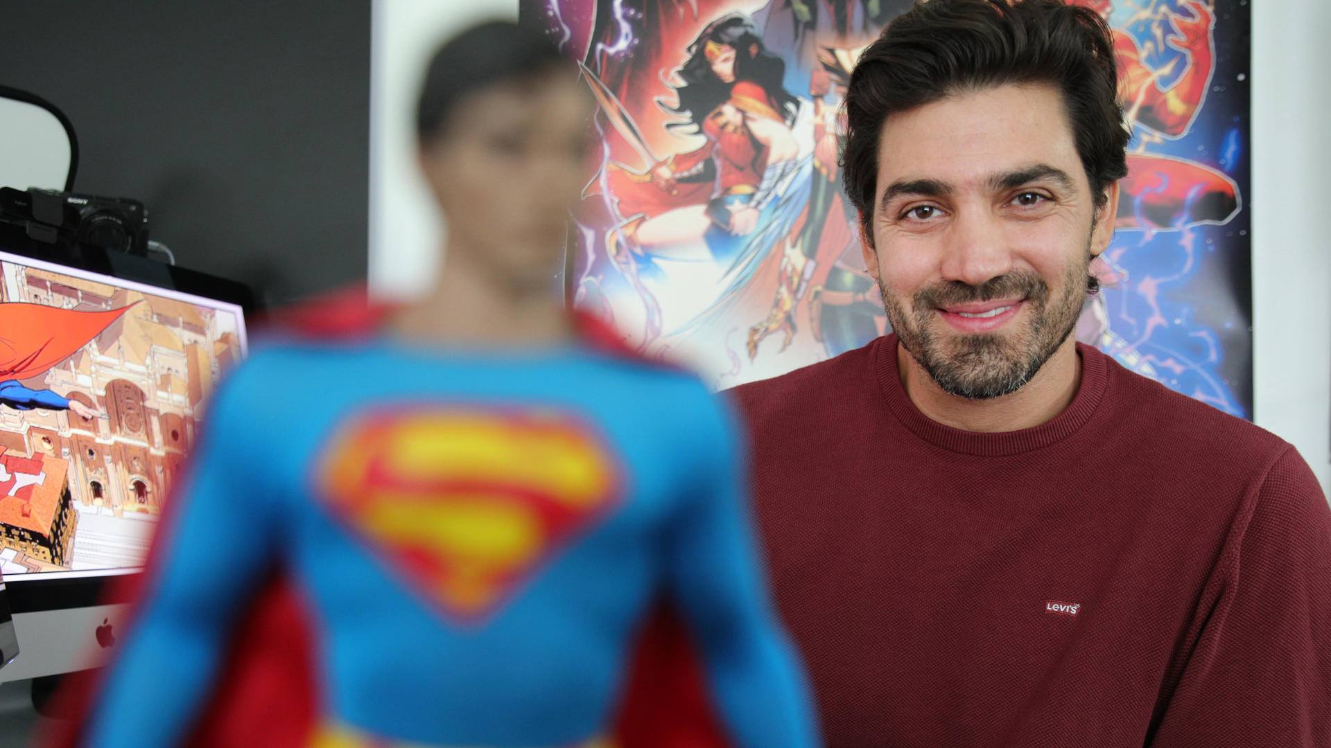 Esperanza, justicia y verdad: Los valores de Superman que reivindica su dibujante español