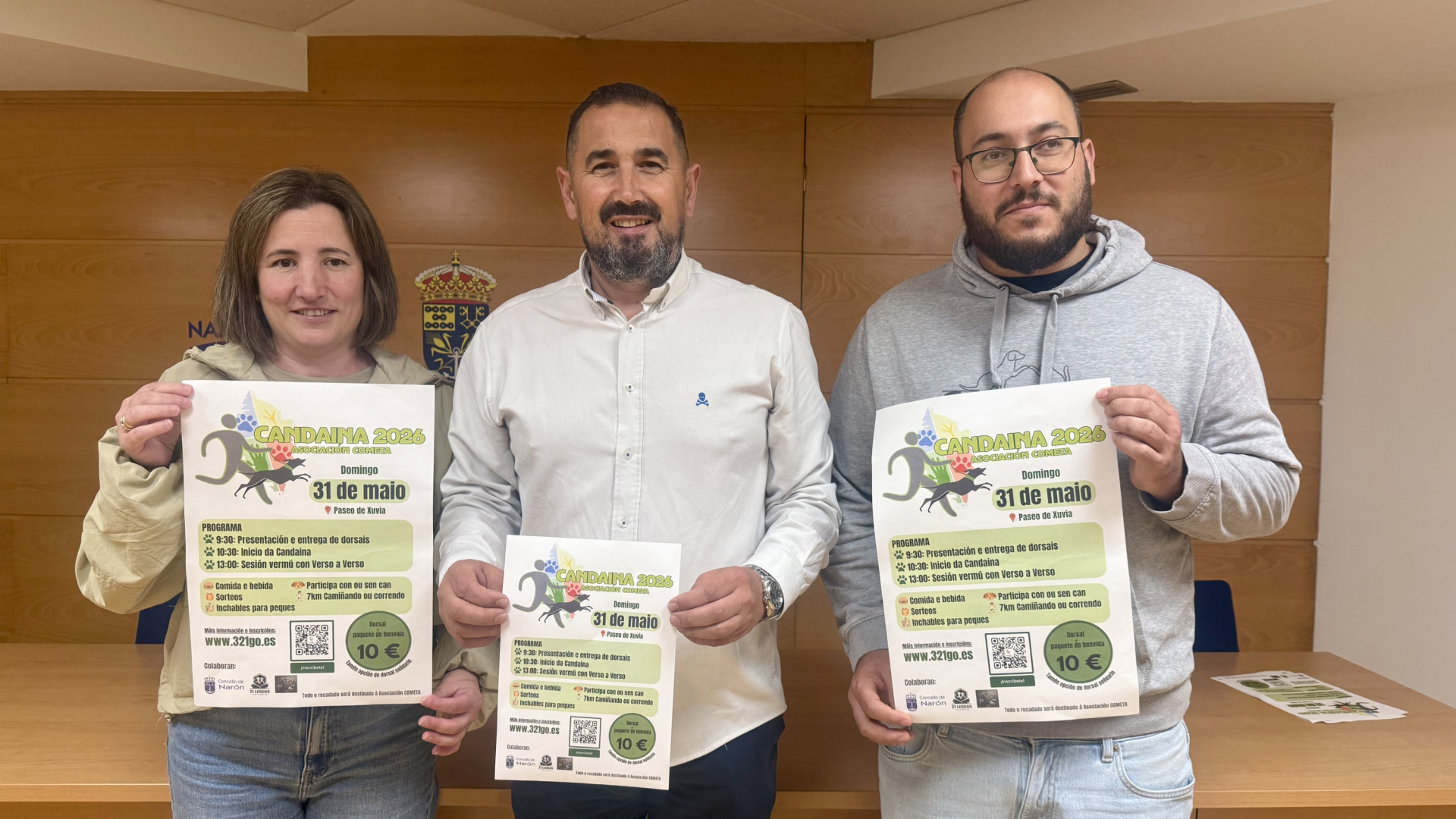 Narón abre las inscripciones para la 'Candaina 2026' con el objetivo de superar los 500 participantes solidarios