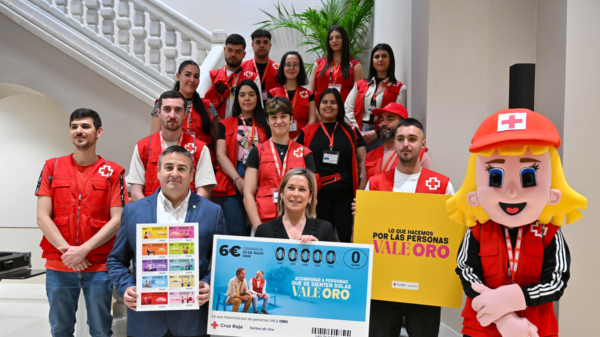 El Sorteo de Oro de Cruz Roja busca transformar la vida de los más vulnerables en Almería