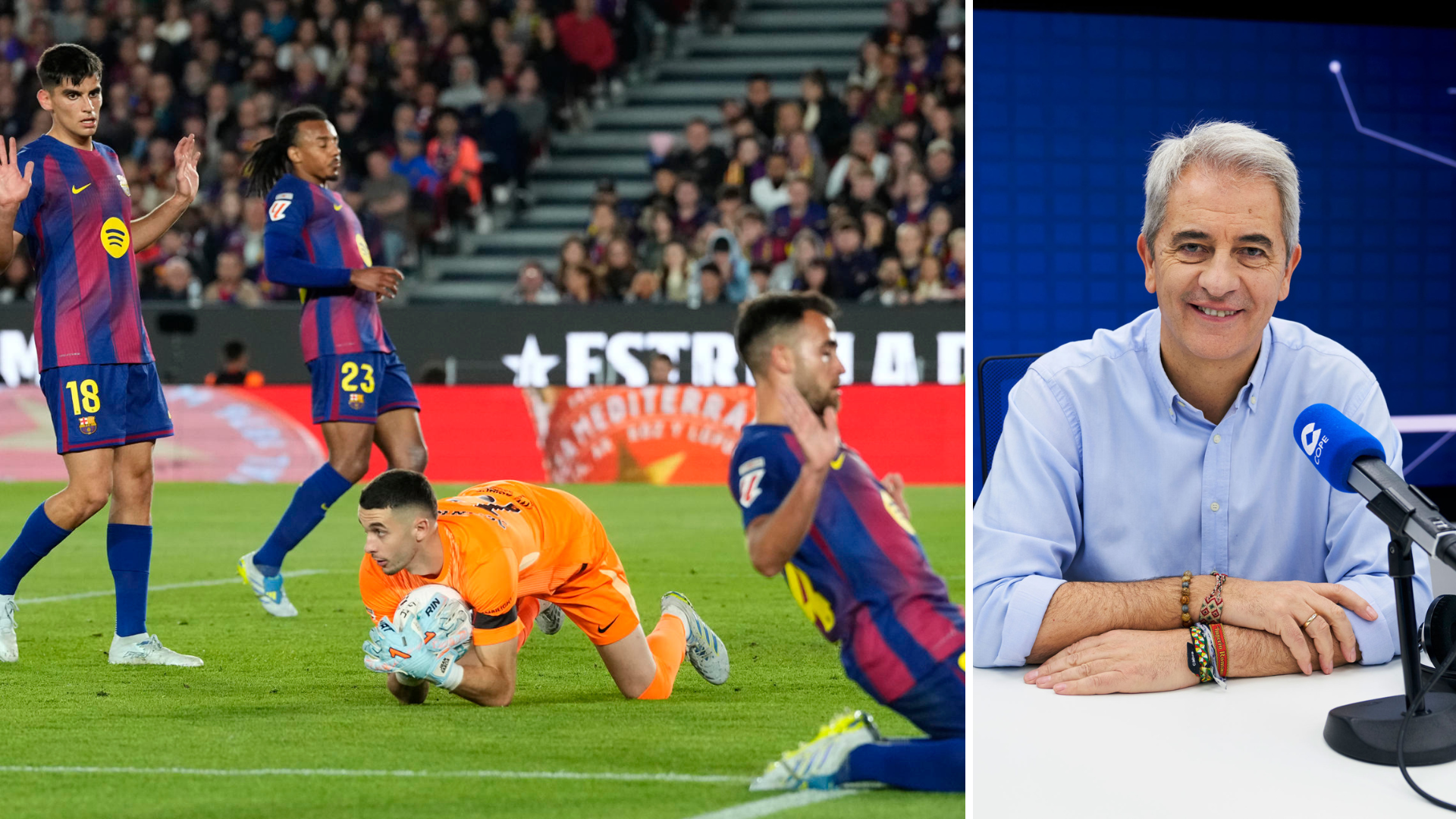 Manolo Lama destaca el cambio de estilo del Barcelona ante el Celta: 