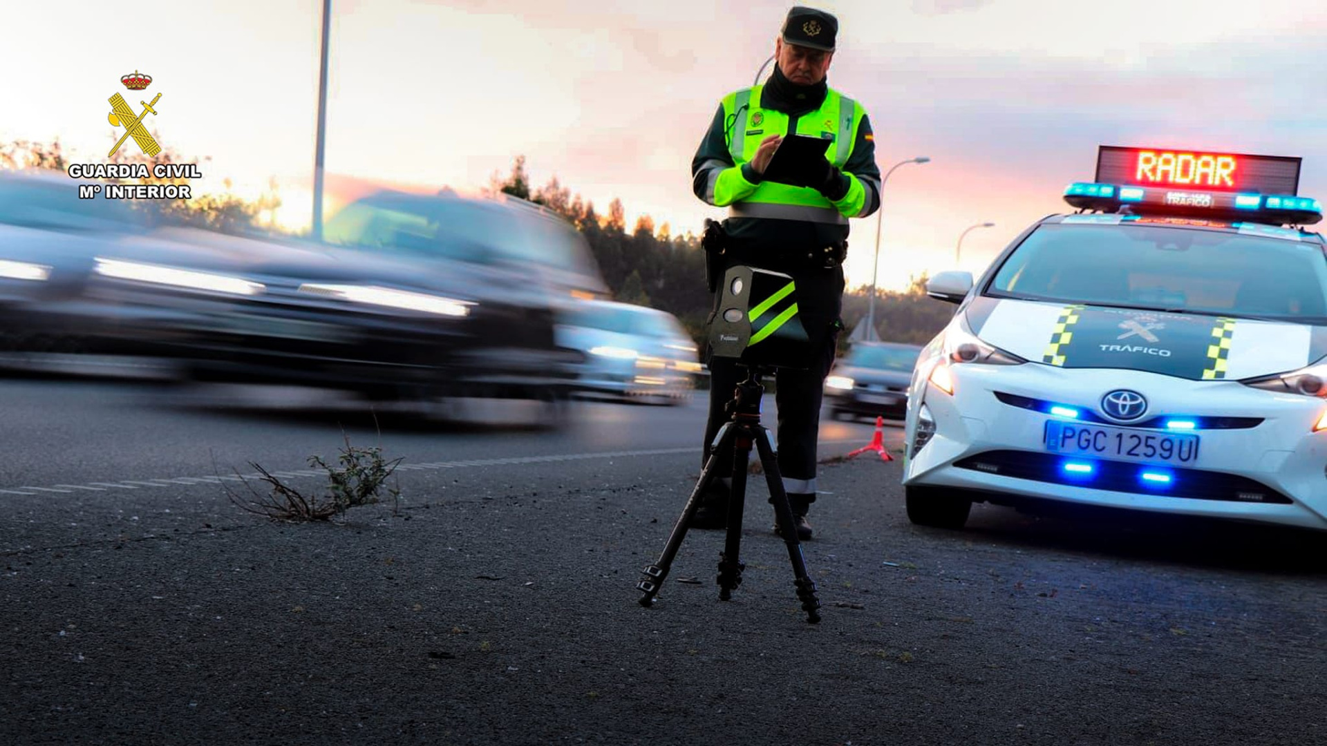 Investigado un joven de 26 años por circular a 141 km/h por una travesía de Fene limitada a 50