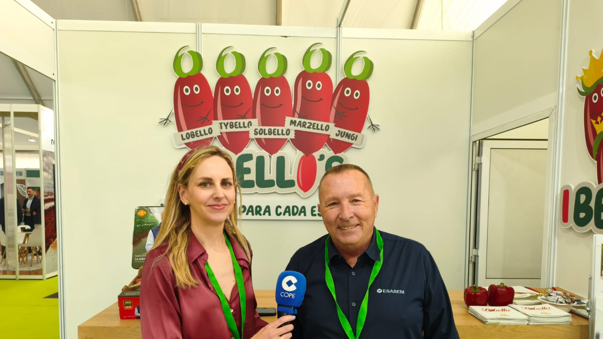 Esasem presenta en ExpoLevante sus nuevas variedades de pimiento y tomate resistentes a plagas