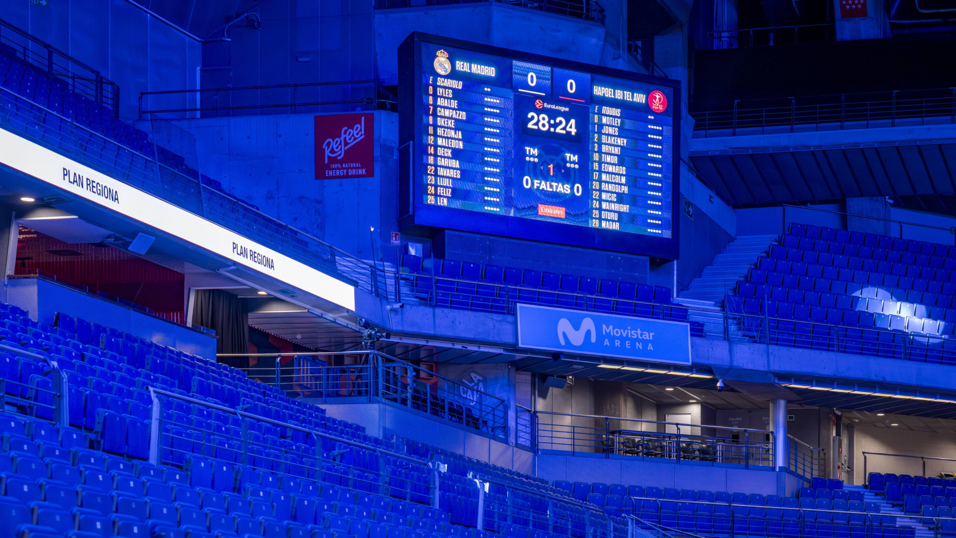 El Real Madrid jugará con público ante el Hapoel, aunque con condiciones