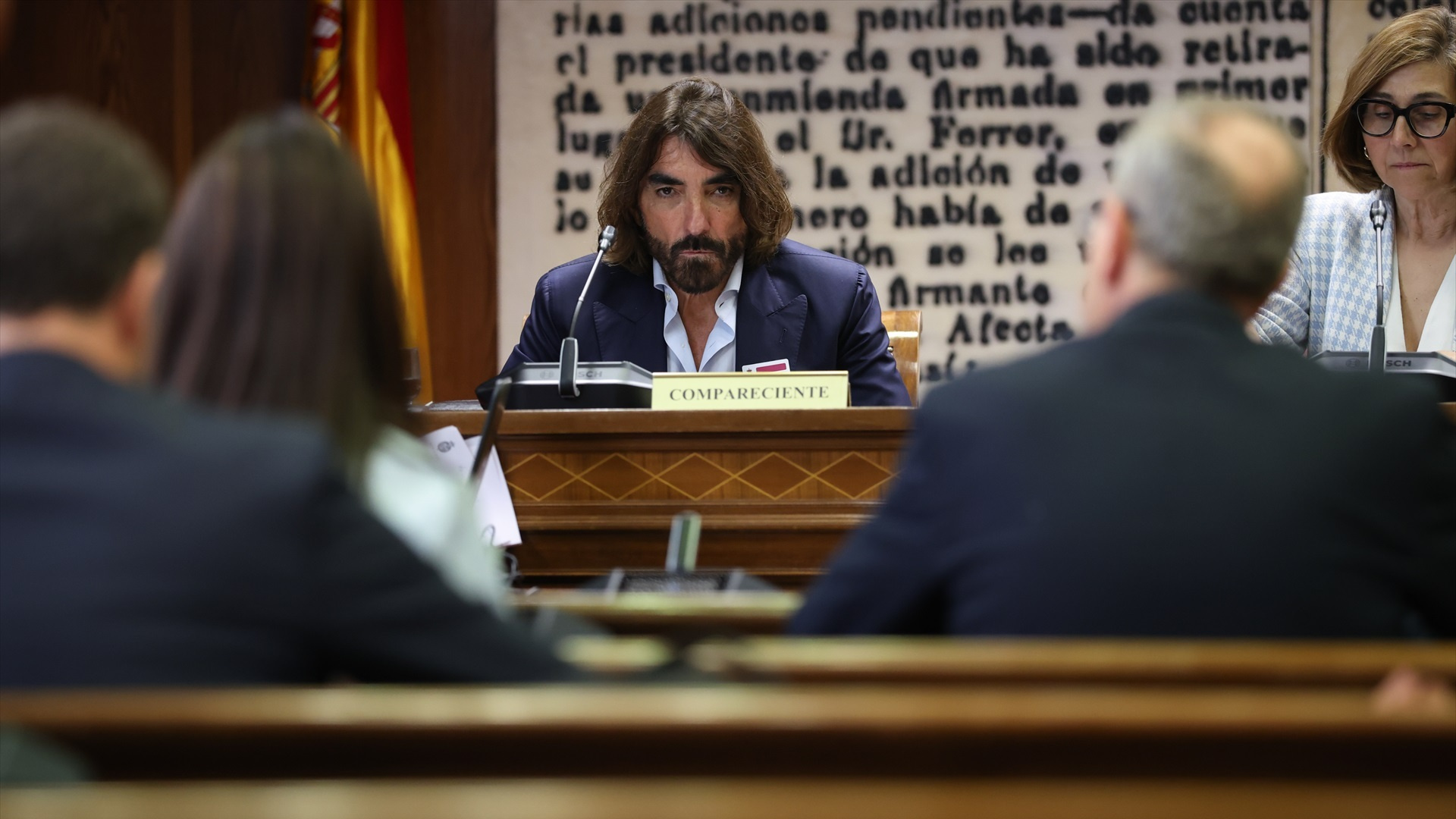 Javier Hidalgo se atrinchera en el Senado y solo rompe su silencio para negar haber cometido falso testimonio