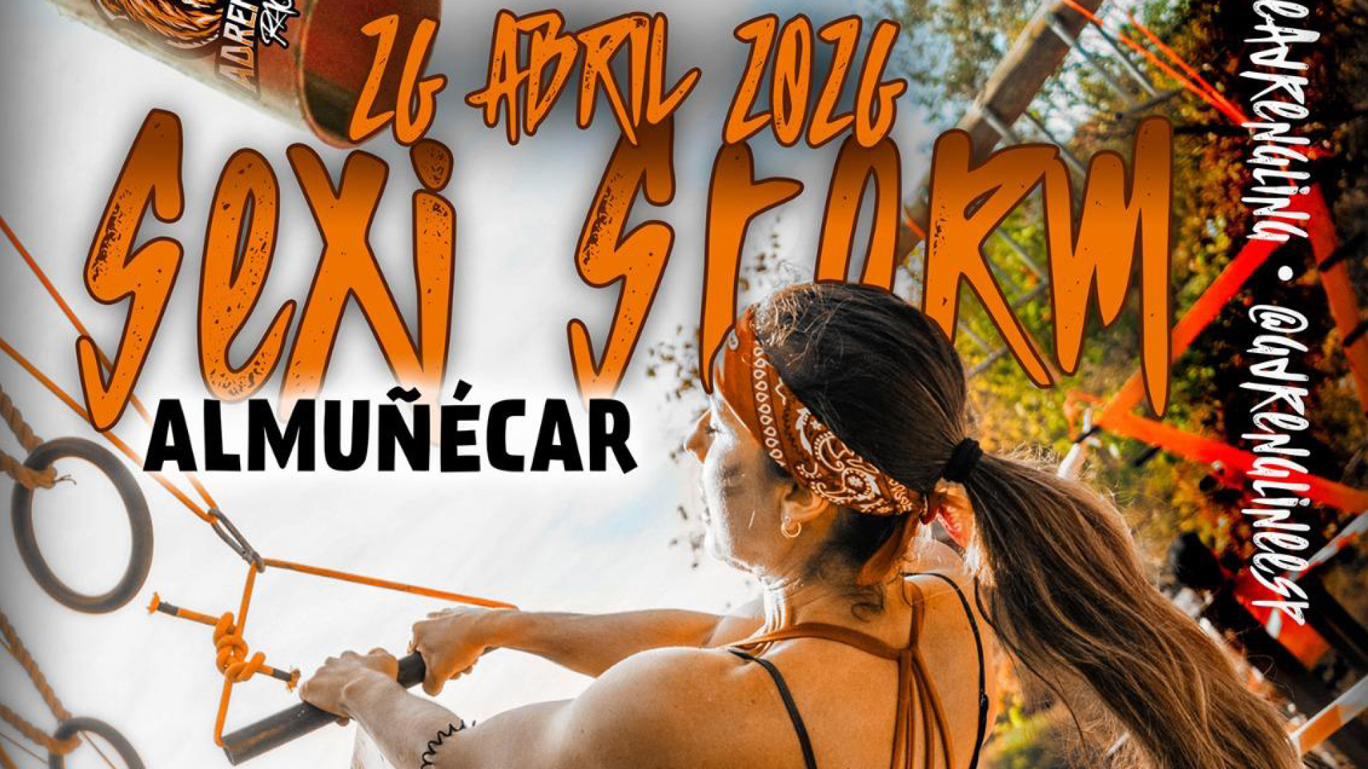 El Parque El Mediterráneo de Almuñécar será sede de la carrera de obstáculos ‘Sexi Storm - Adrenaline Race’