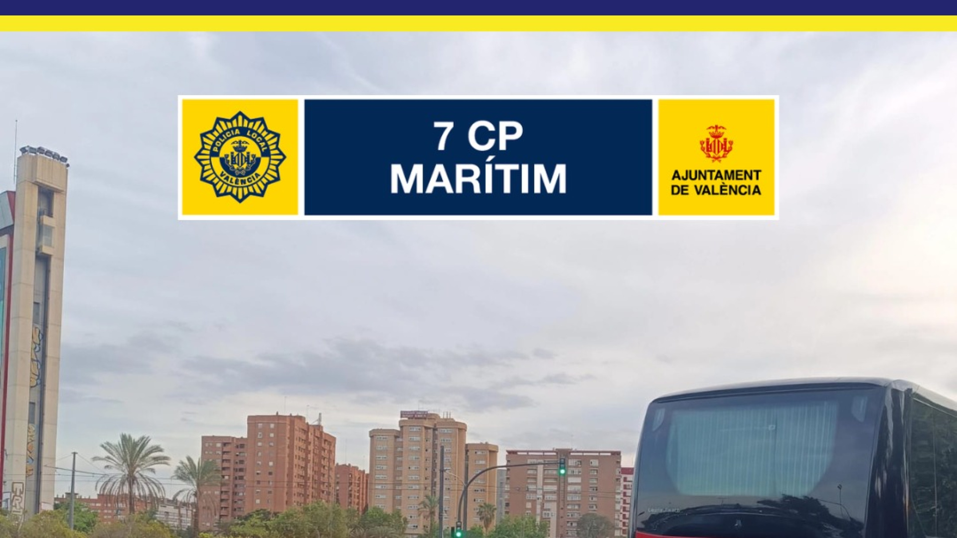 La Policía Local pilla un conductor de autobús en Valencia que da positivo en cocaína antes de recoger a un grupo de turistas chinos