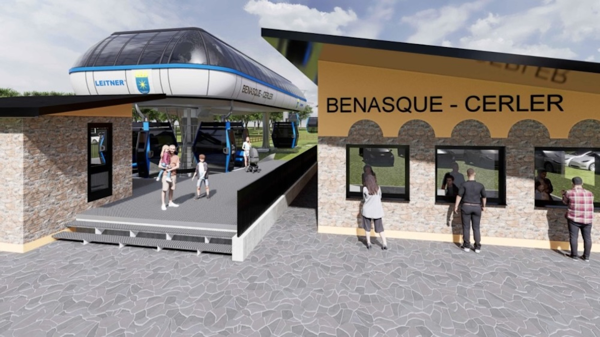 El telecabina de Benasque a Cerler encara su recta final para transformar el valle: 