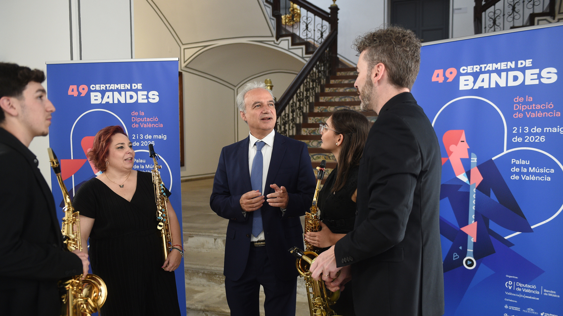 La gran fiesta de las bandas valencianas calienta motores en el Palau de la Música