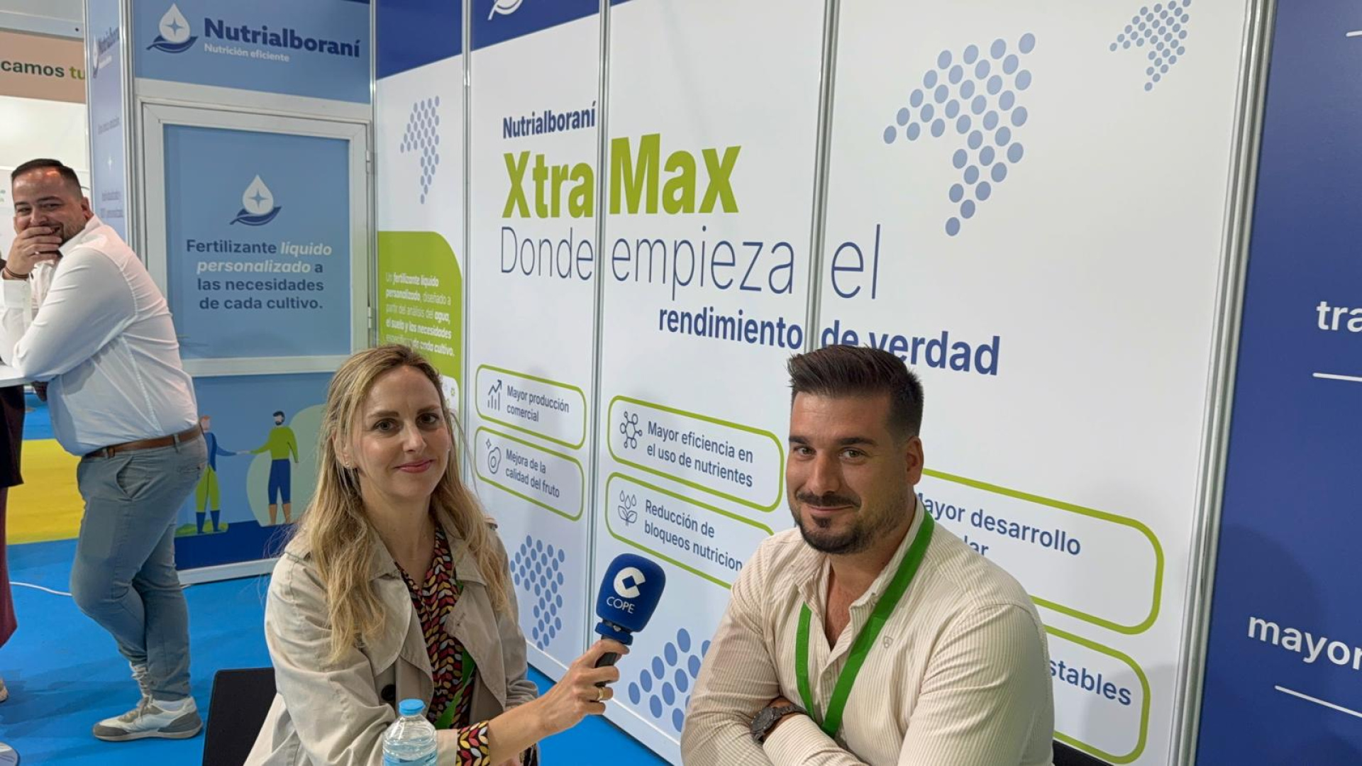 Alboraní Agrícola presenta un abono líquido que aumenta la producción con menos coste