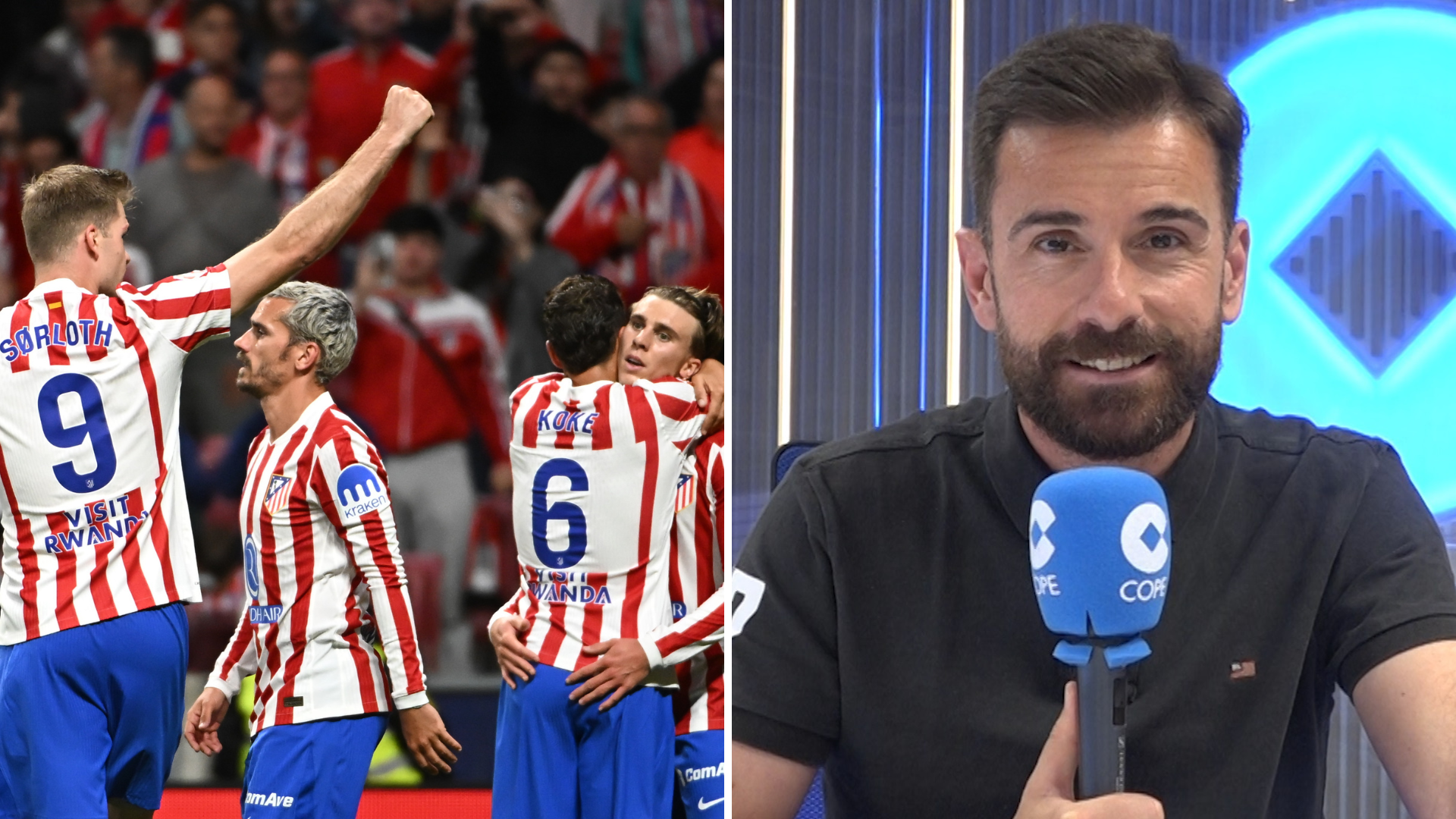 La 'pedrada' de Rubén Martín de cara al Atlético-Arsenal de Champions: 